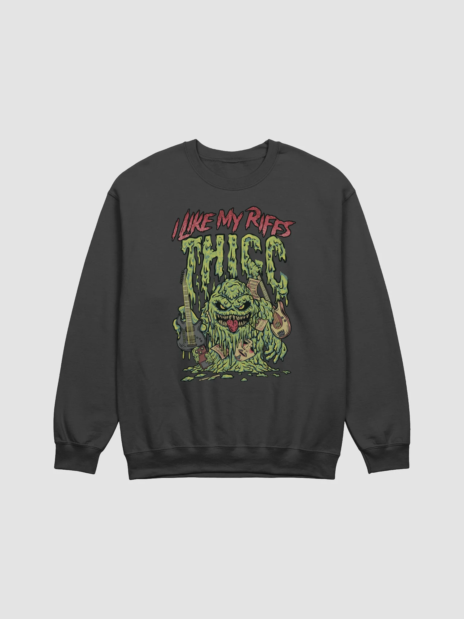 I LIKE MY RIFFS THICC – Sweatshirt product image (1)