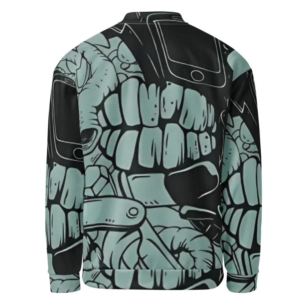Cyberpunk Chaos Bomber Jacket product image (4)