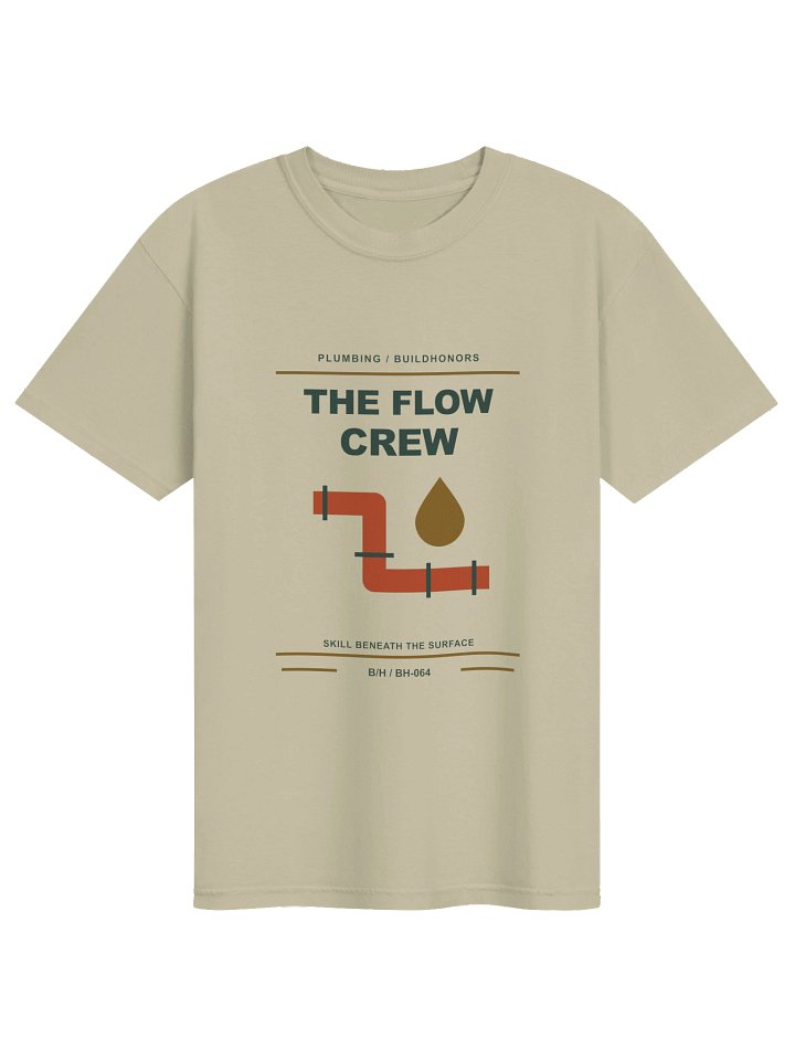 The Flow Crew supplier garment mockup