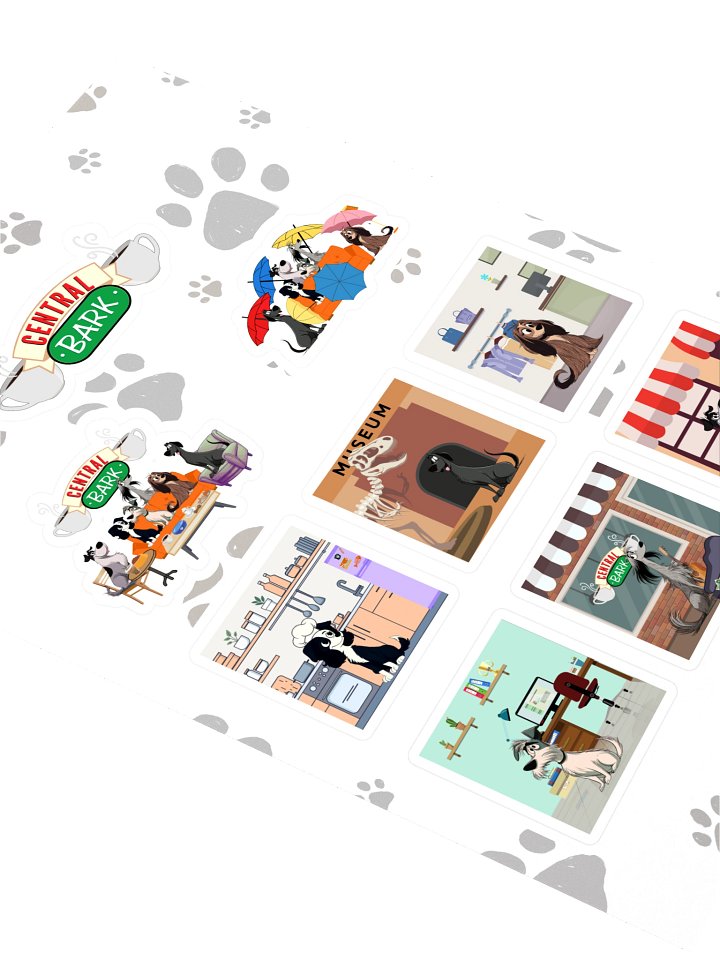 CENTRAL BARK - STICKER SET product image (2)