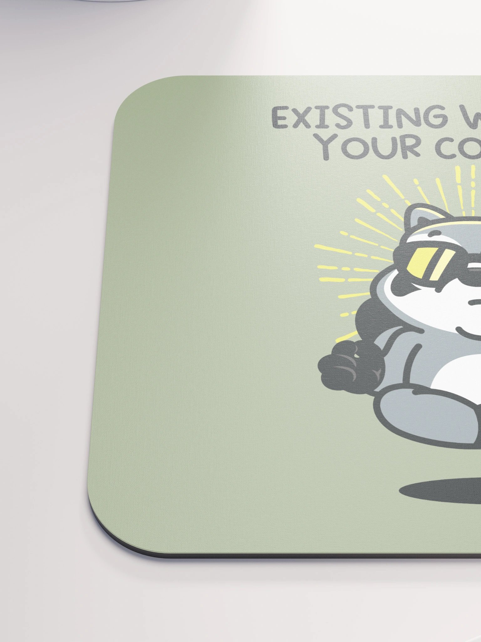 Existing Without Your Consent Mouse Pad product image (6)