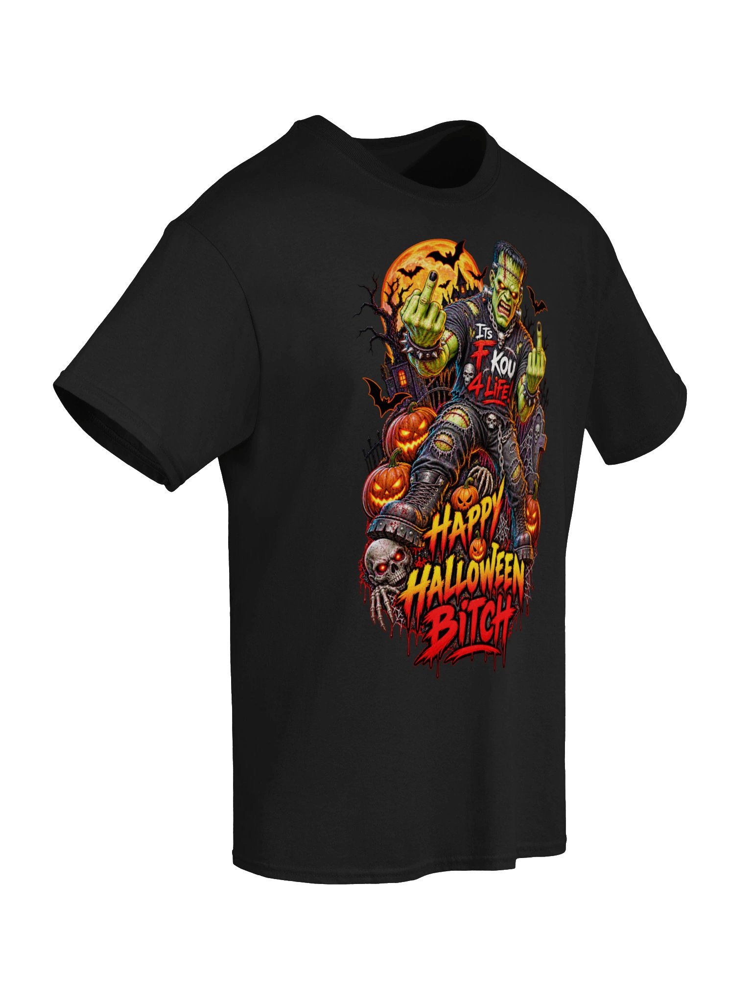 Frankenstein Its F KOU 4 Life Gildan Heavyweight T-Shirt product image (69)