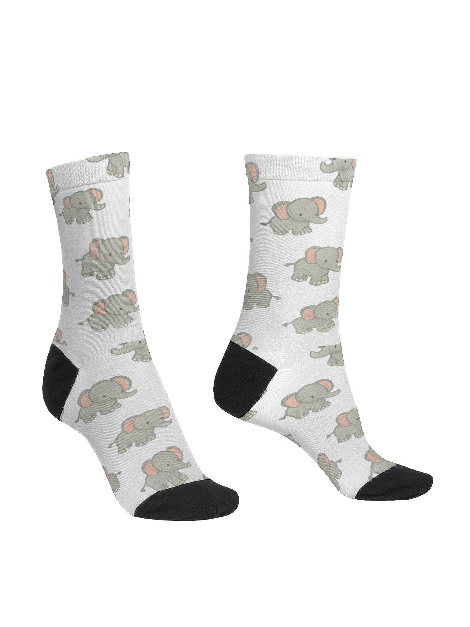 Elephant Enchantment Crew Socks product image (3)