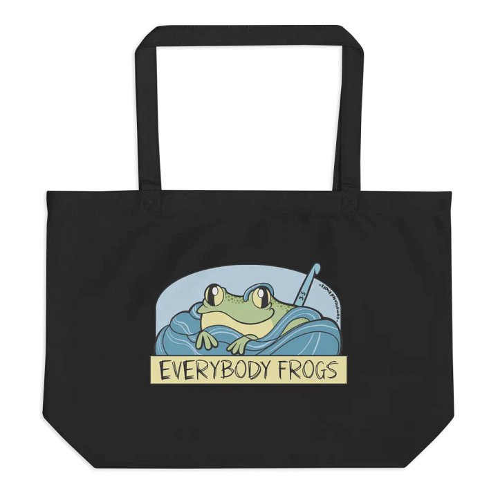 Everybody Frogs Tote Bag product image (2)