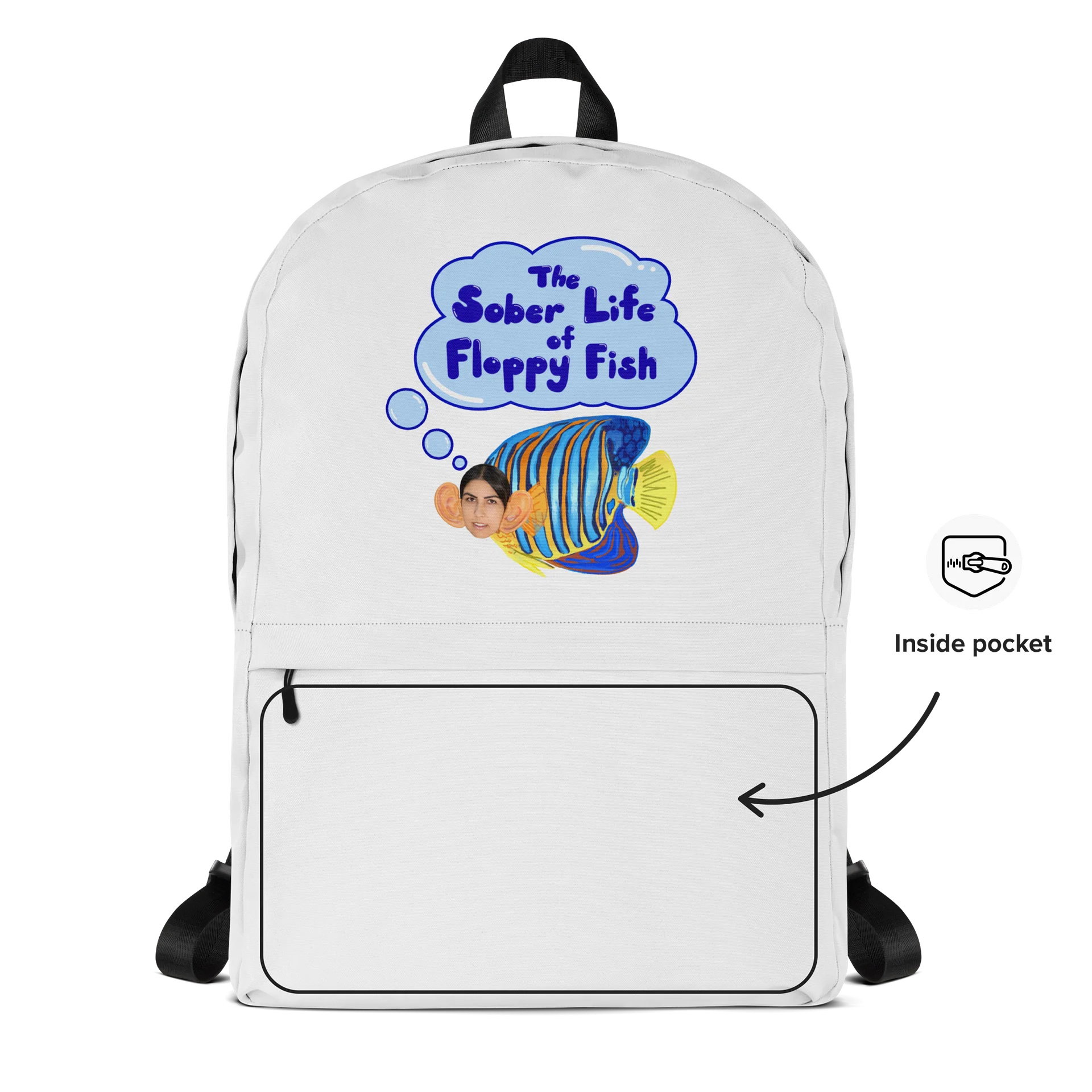 Sober Floppy Fish Backpack product image (2)