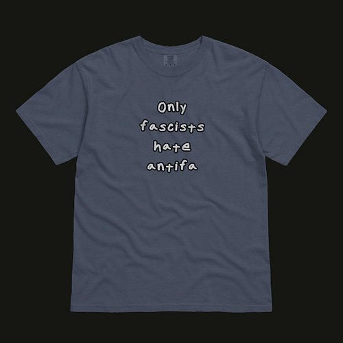 I've got a bunch of designs available on my fourth wall shop. I'm pretty proud of these. There are shirts, buttons, hats, and...