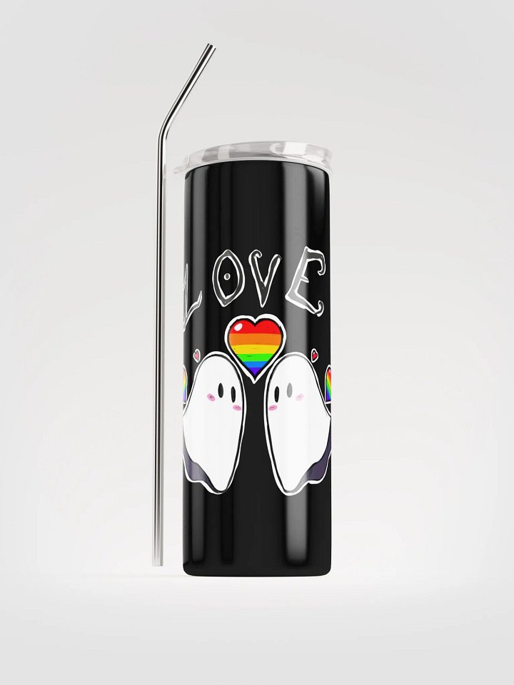 spooky ghost love tumbler product image (1)