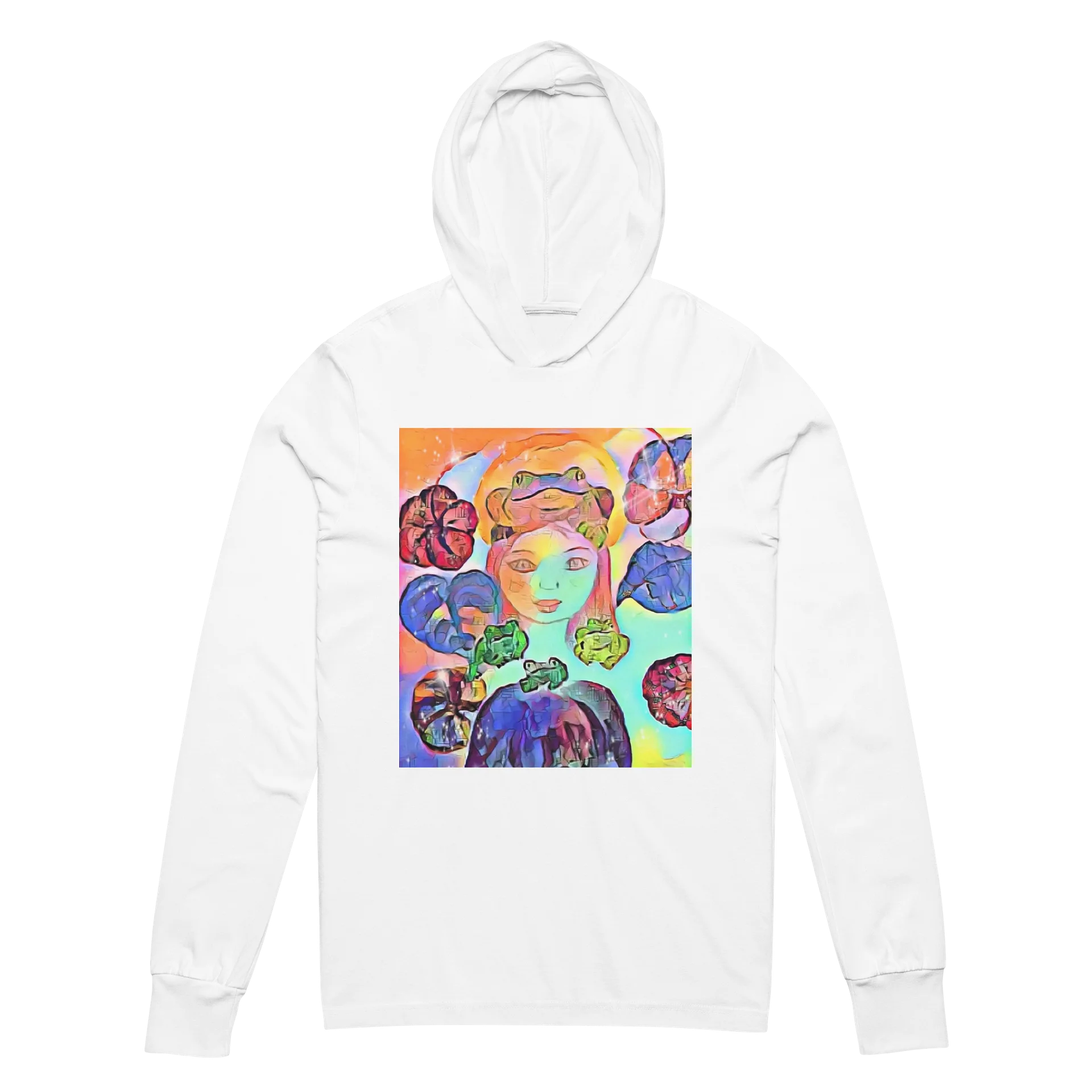 Warts & All Royalty Hooded Long-Sleeved Tee product image (8)