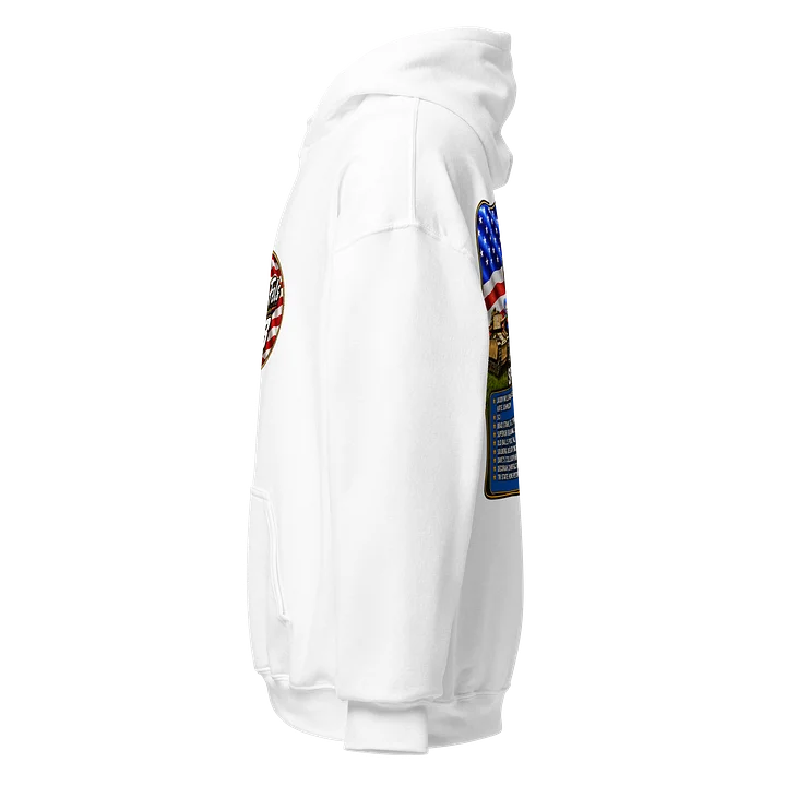 Adult - Gildan Classic Hoodie 18500 - White product image (2)