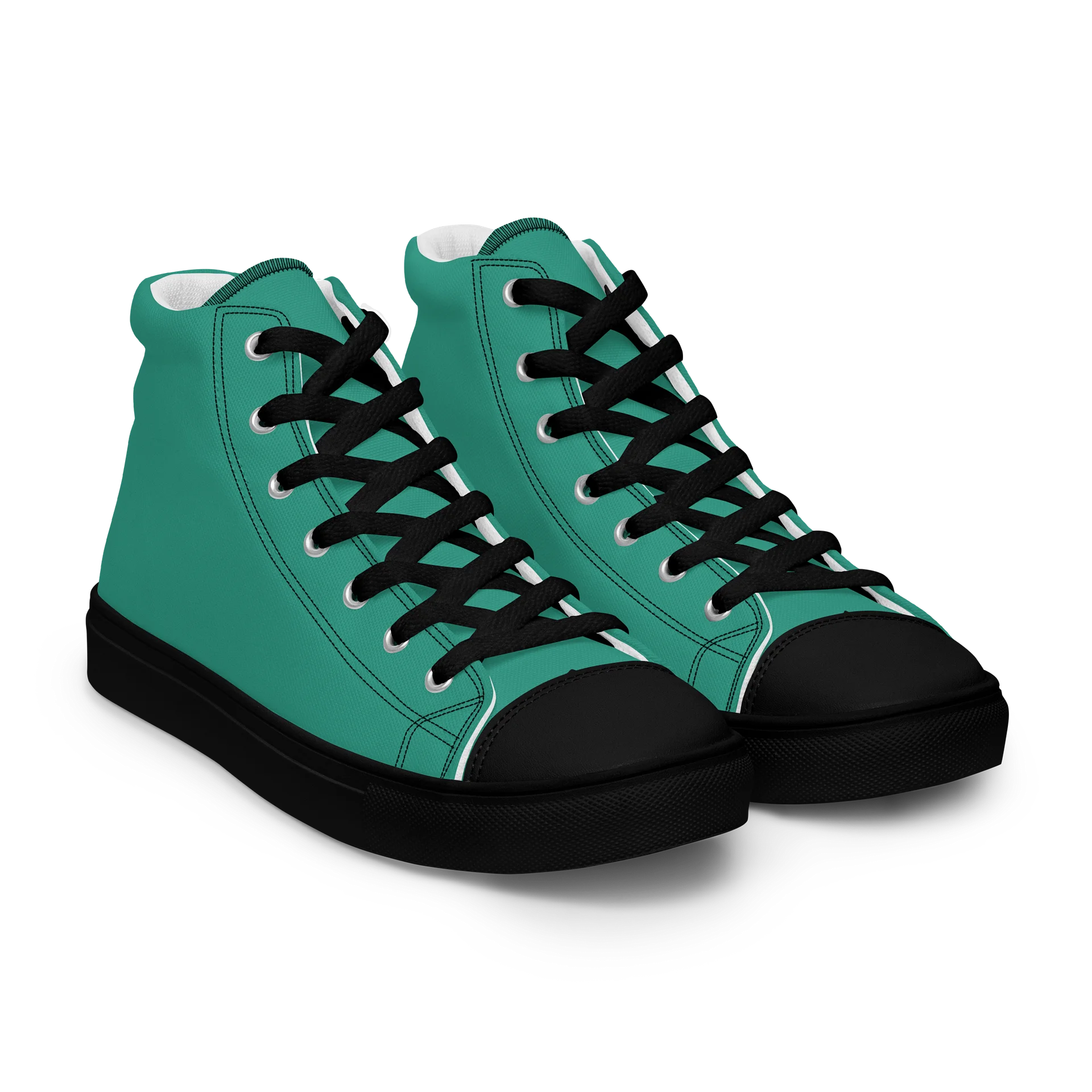 WORK YOUR DOG — Retro Graphic Women's High-Top Sneakers product image (8)