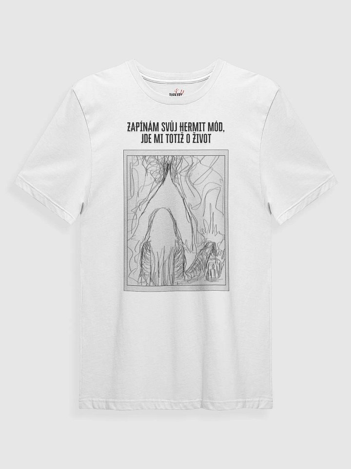 Hermit mód White T-shirt product image (1)