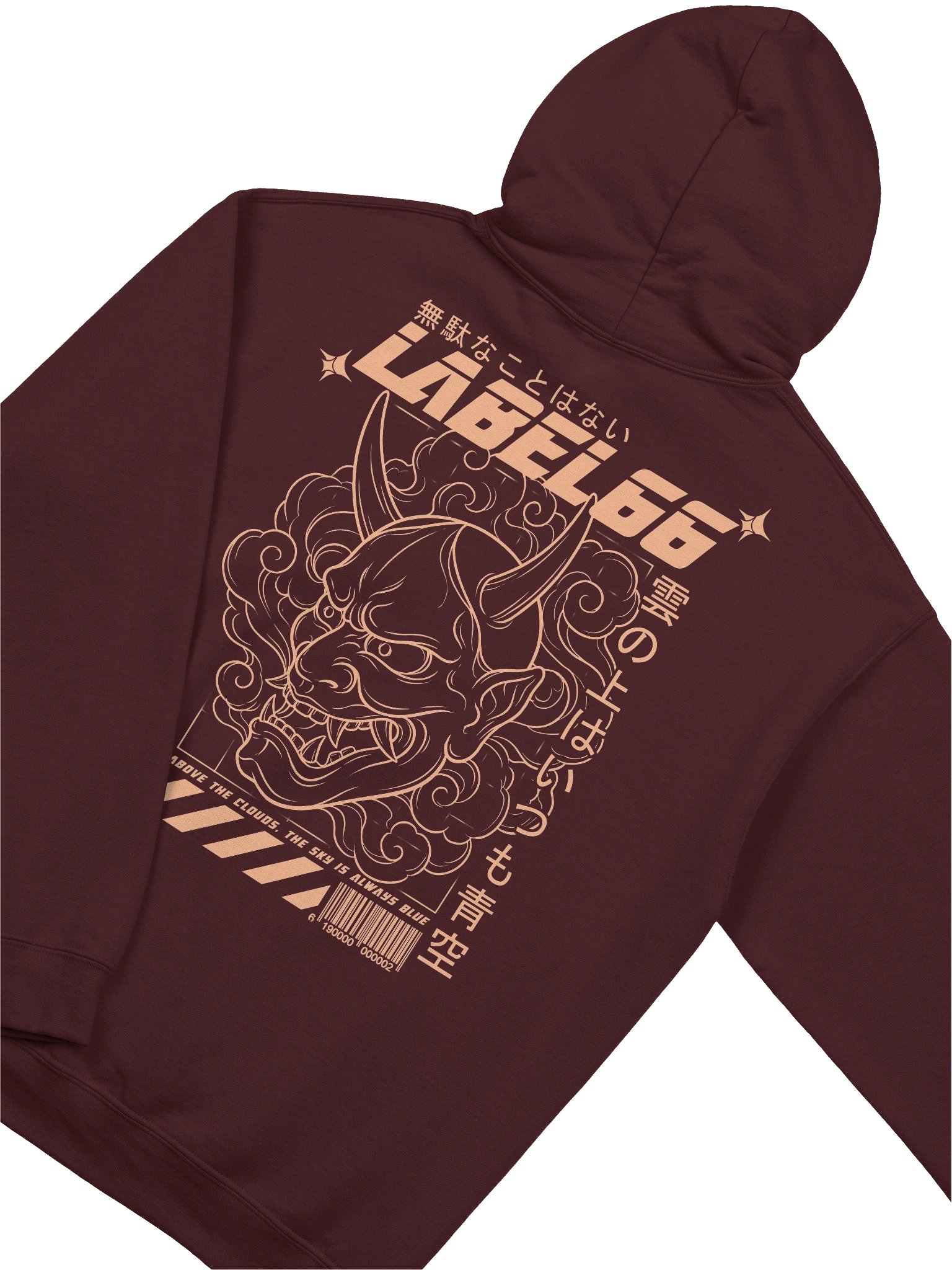 Oni Mask Hoodie (4 colors) product image (4)