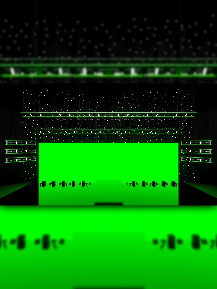 WWE Stage 2024-2025 Green Screen product image (1)
