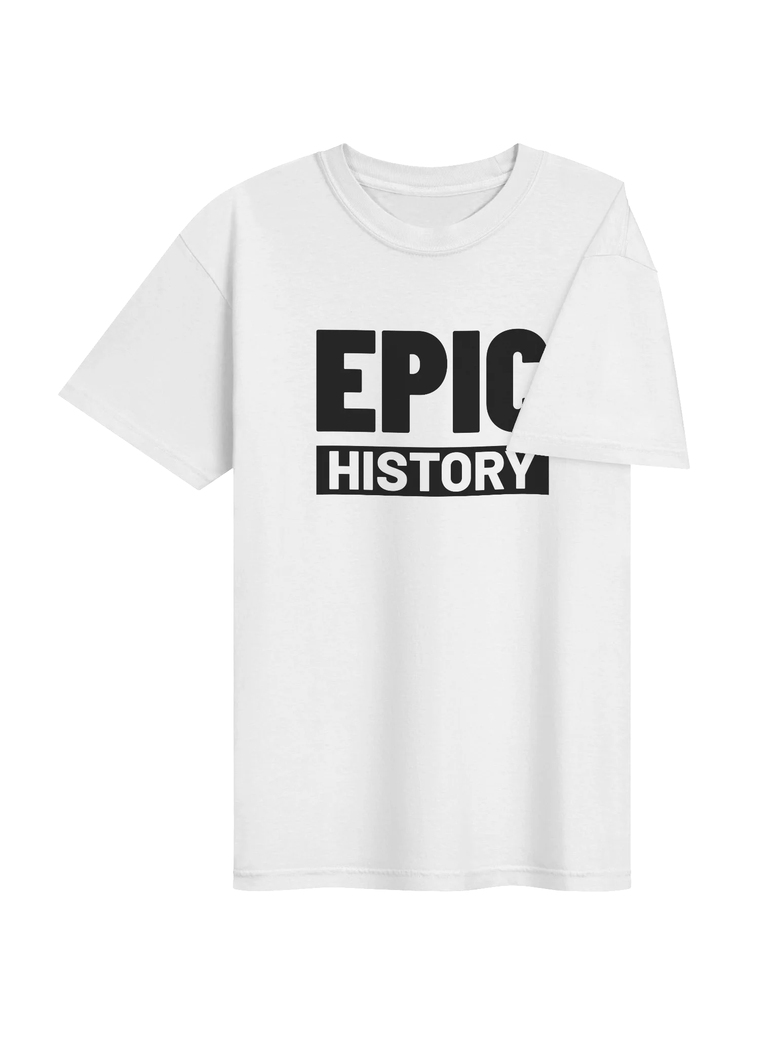 Epic History Logo - T-Shirt (Black Logo) product image (68)
