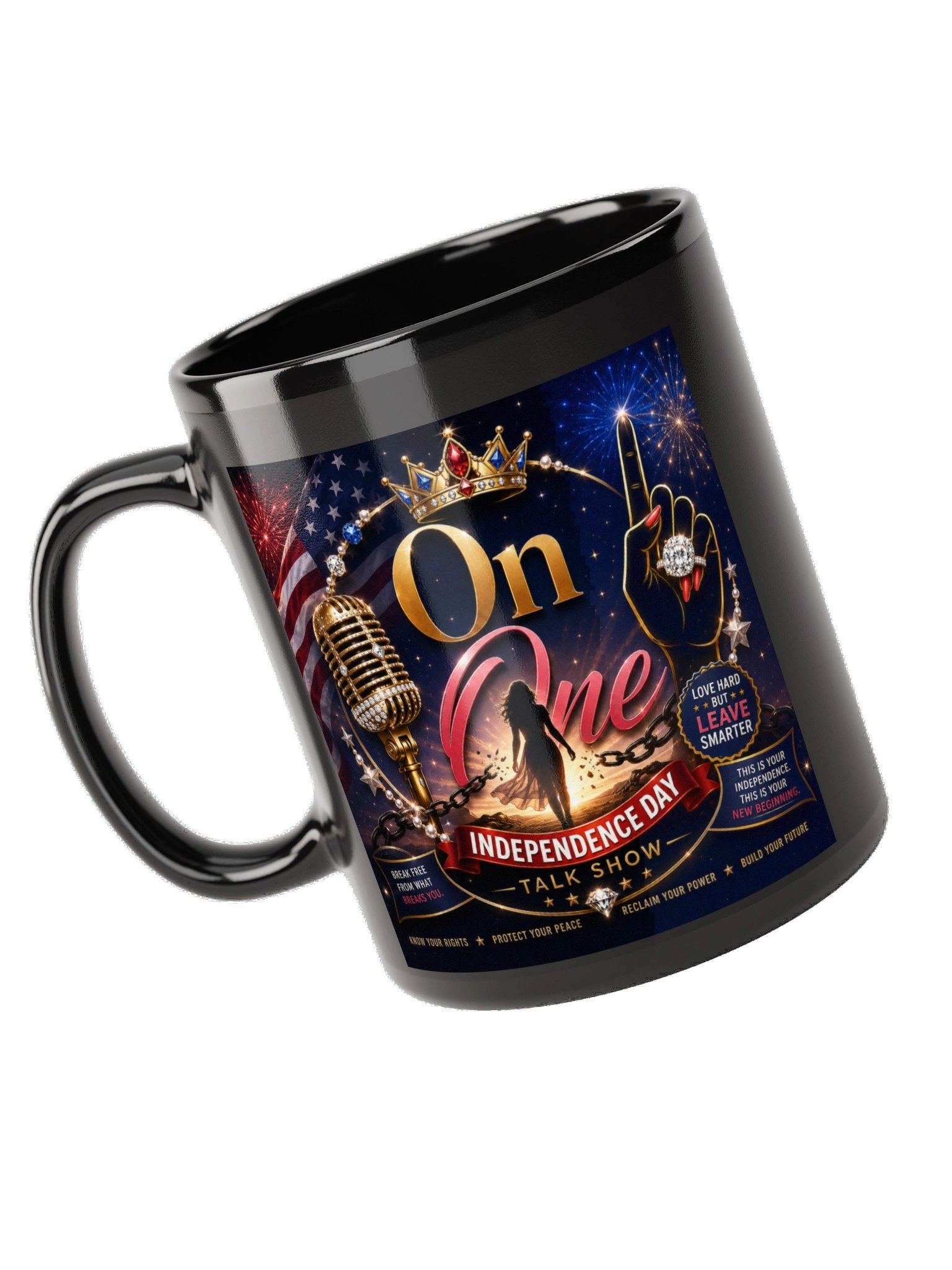 'On One Talk' Independence Day Coffee Mug product image (5)