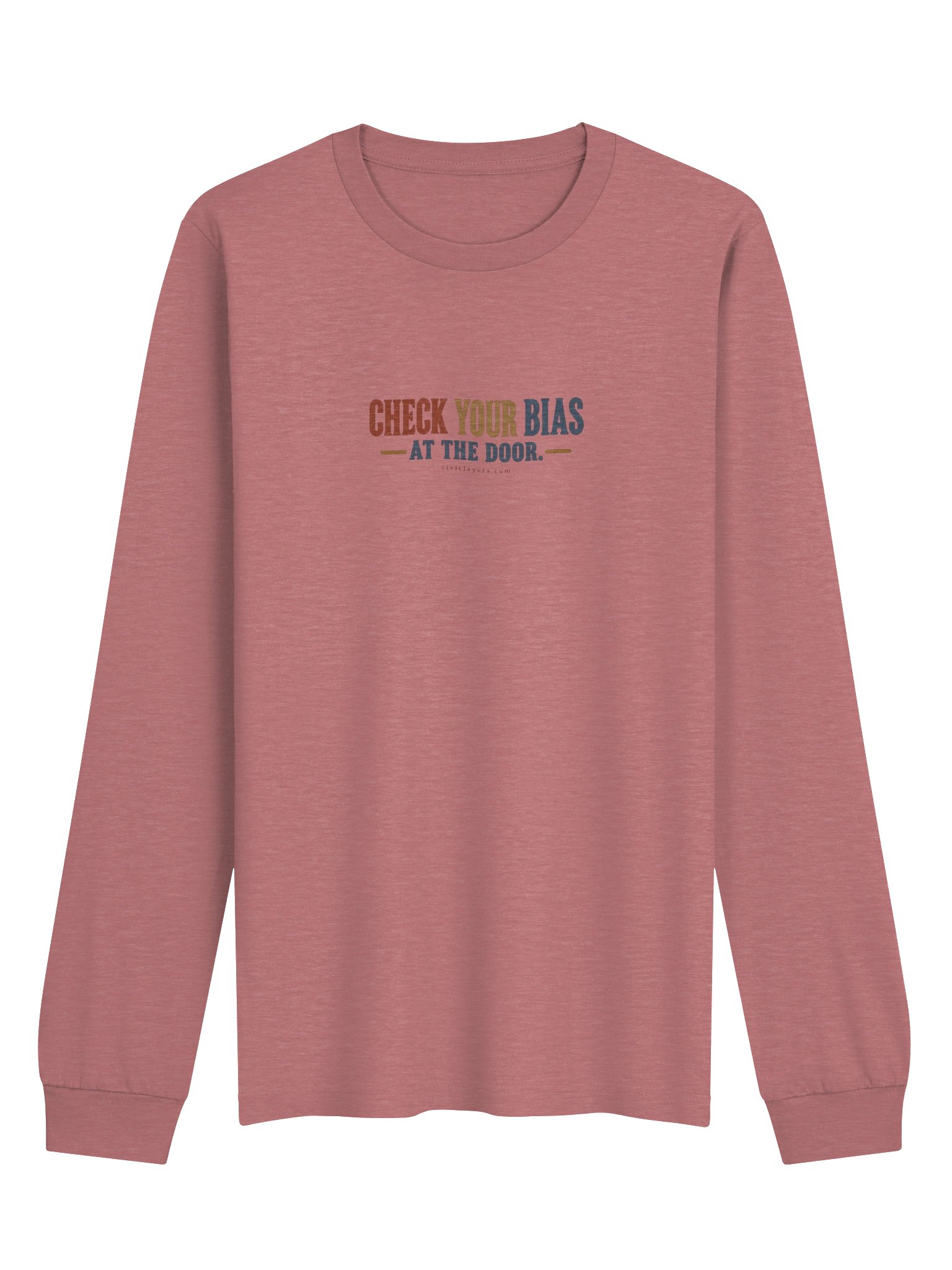 Check Your Bias At The Door Supersoft Long Sleeve T-Shirt product image (1)