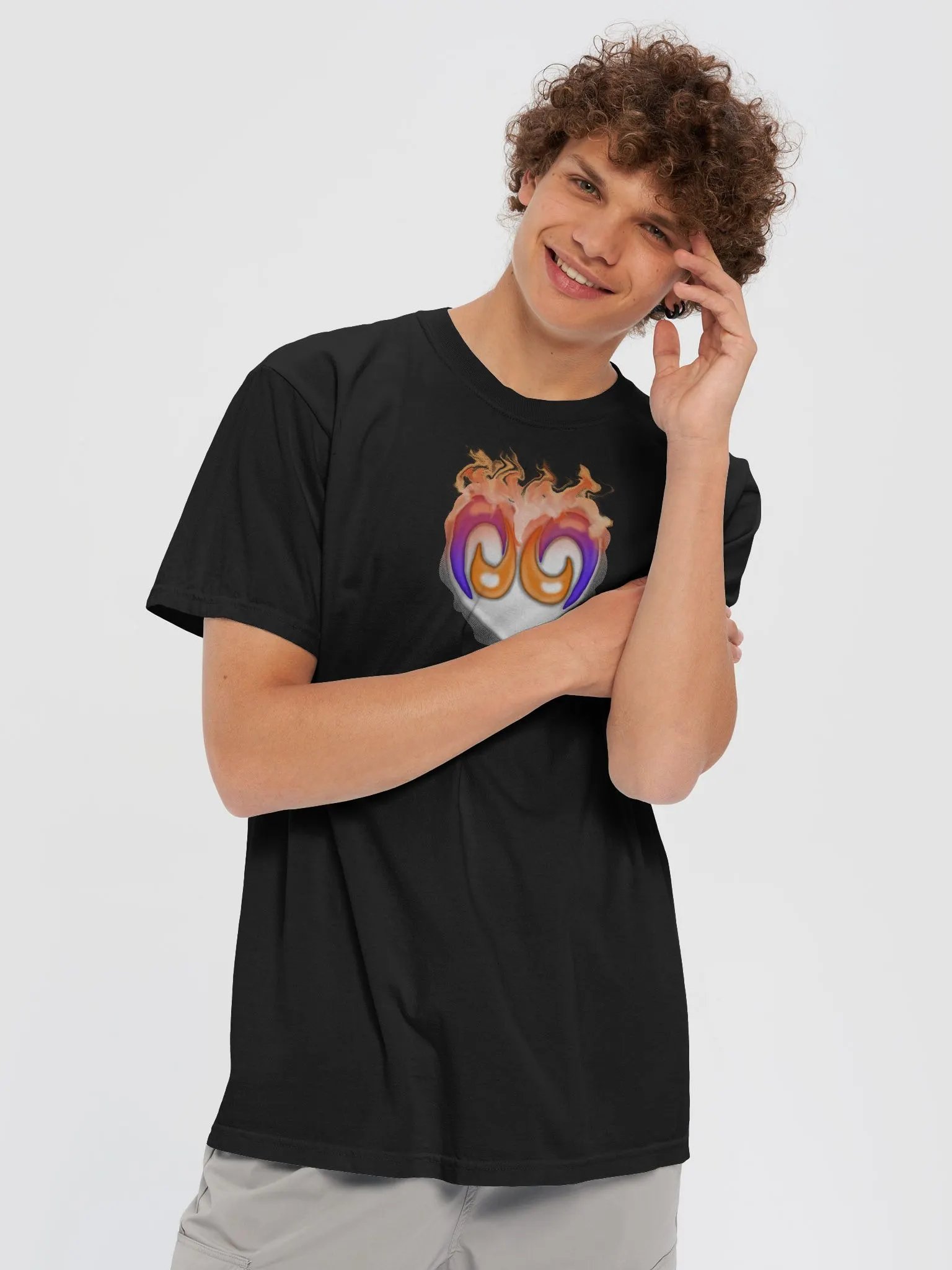 FireTideLove Emote T-Shirt product image (5)