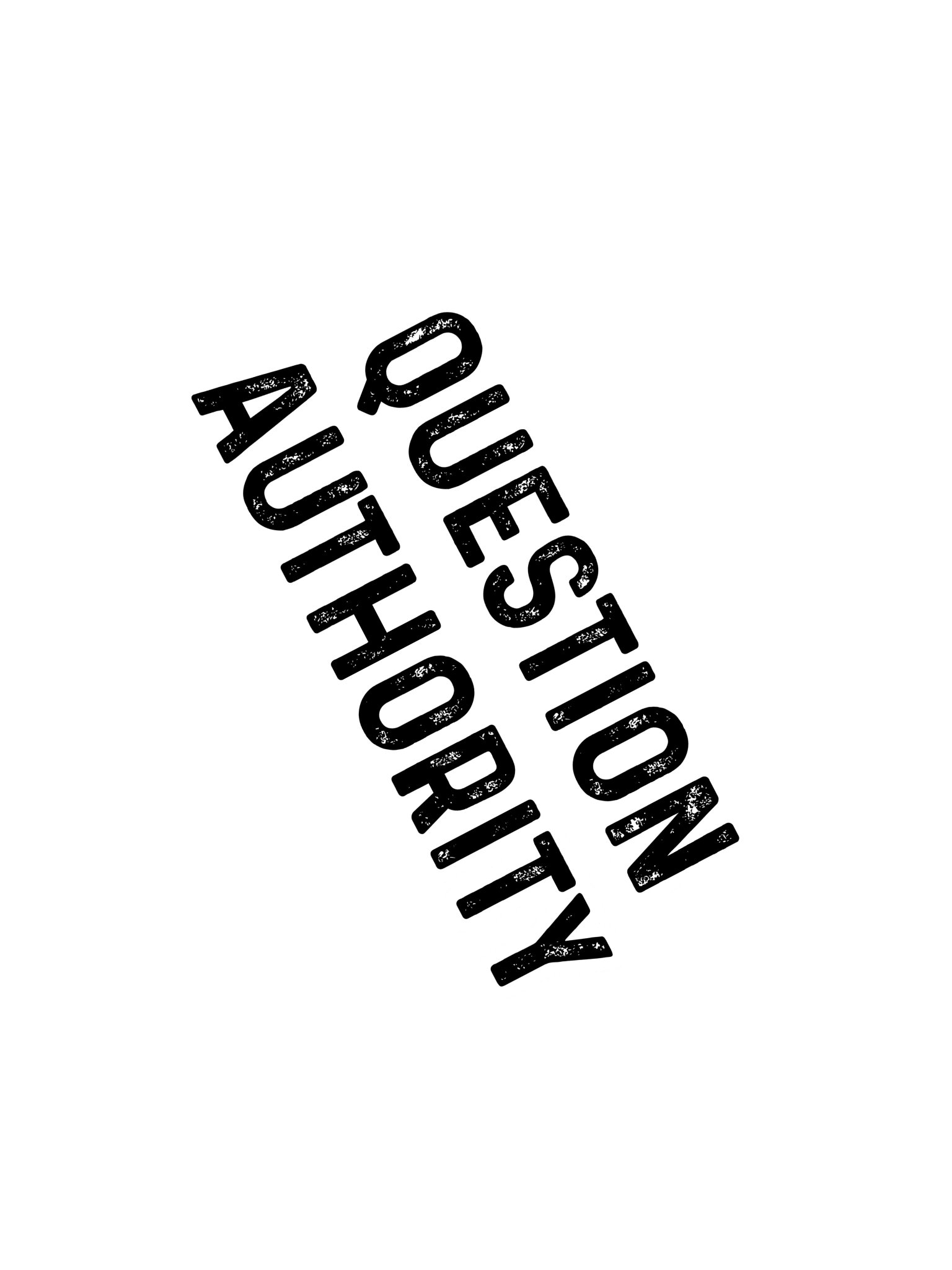 Question Authority Sticker product image (2)