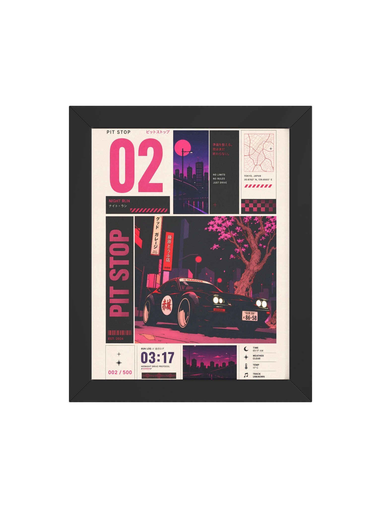 PIT STOP Series Framed Poster no. 02 product image (43)