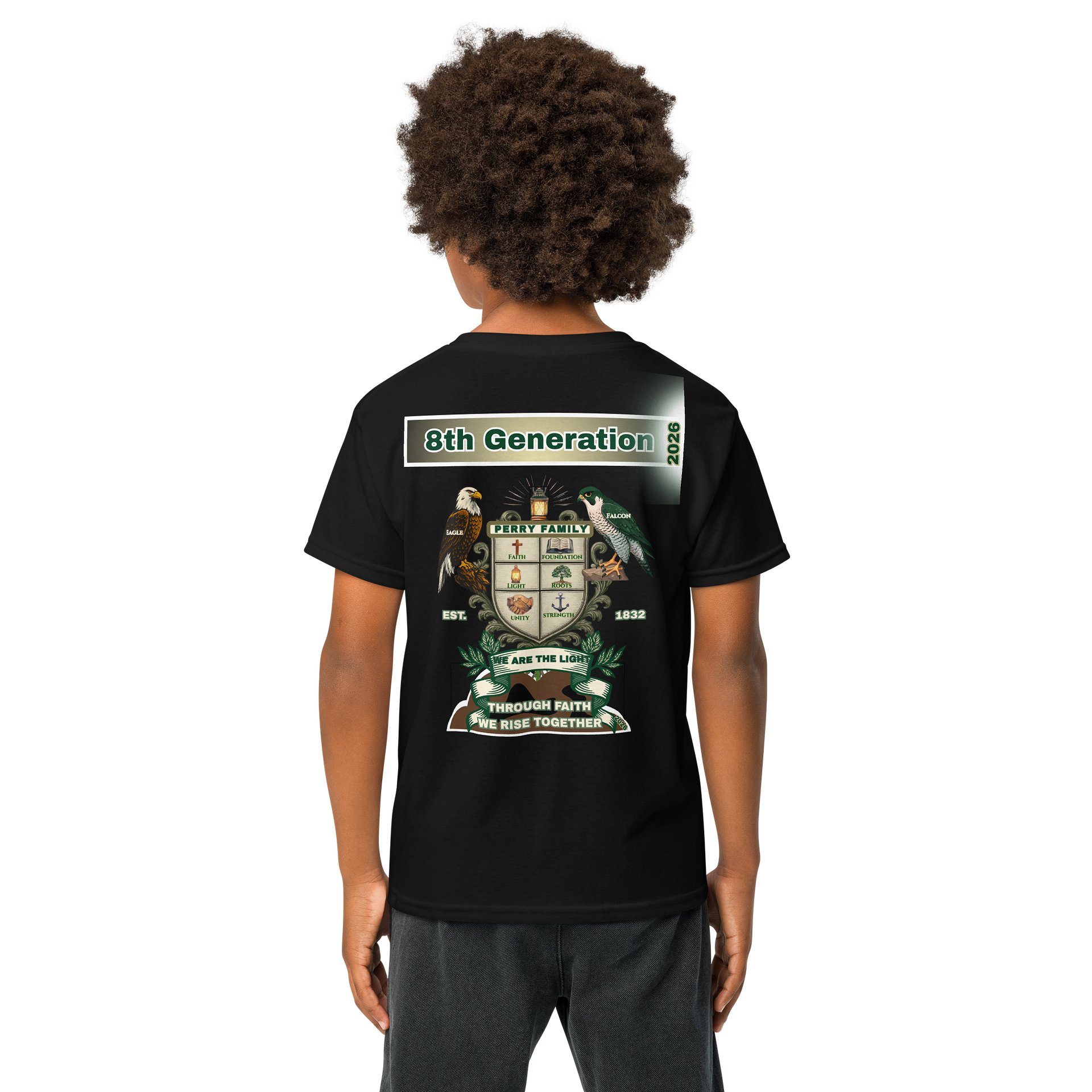 Perry Family Reunion 2026 Gildan Youth Sports Tee – 8th Generation | Legacy Edition product image (7)