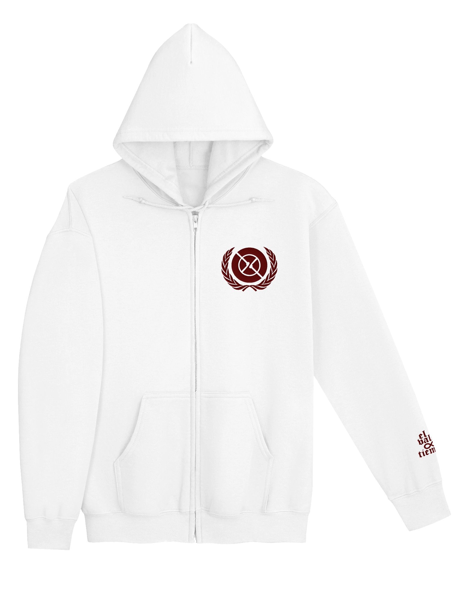 TFC Athletics White Zip Hoodie product image (3)