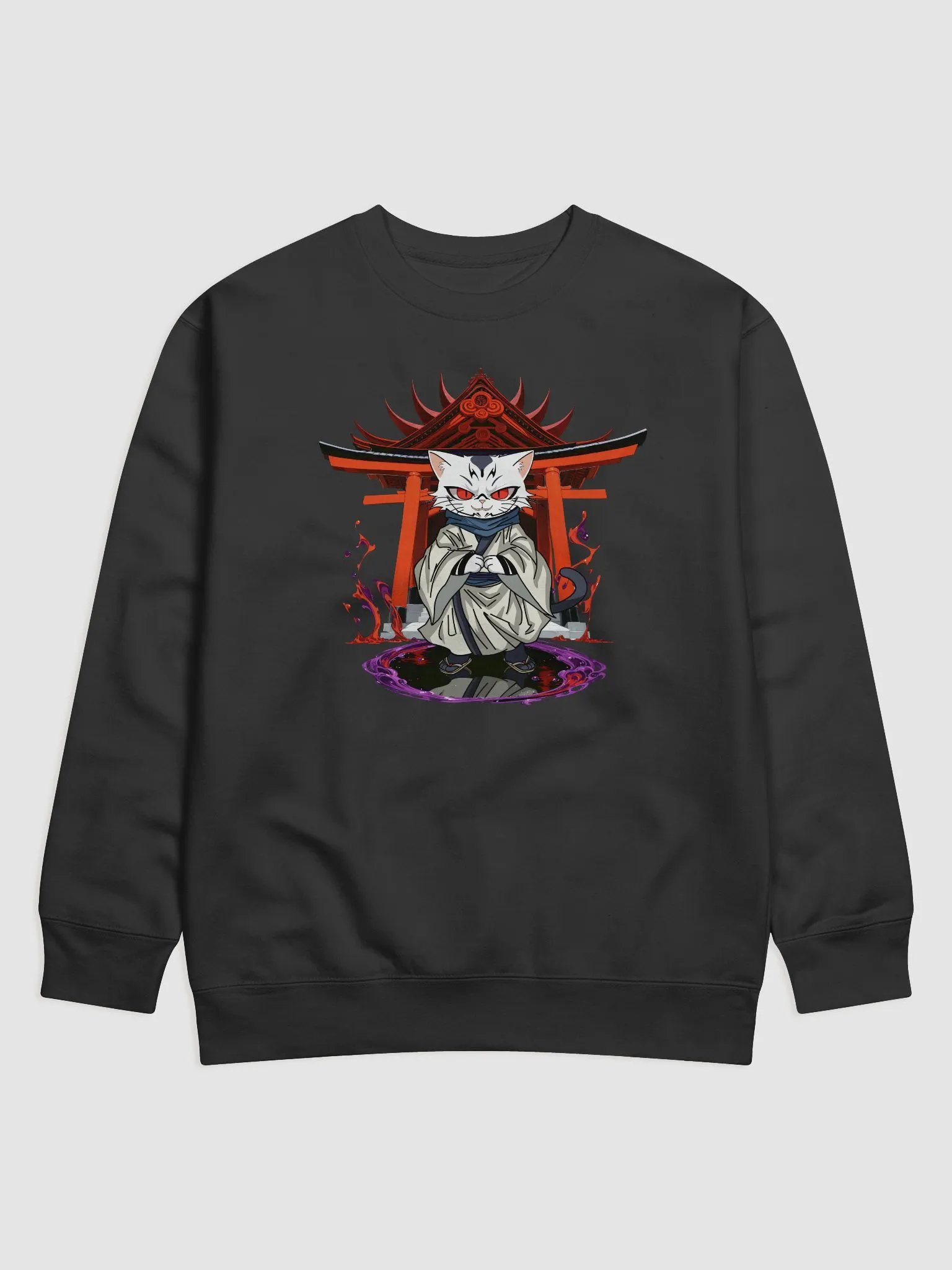 Catsuna - Meowvolent Shrine Pullover! 🐾👹 product image (1)
