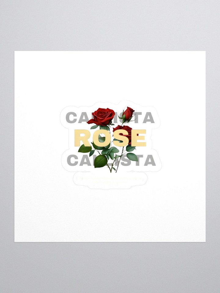Callista Rose Sticker product image (1)