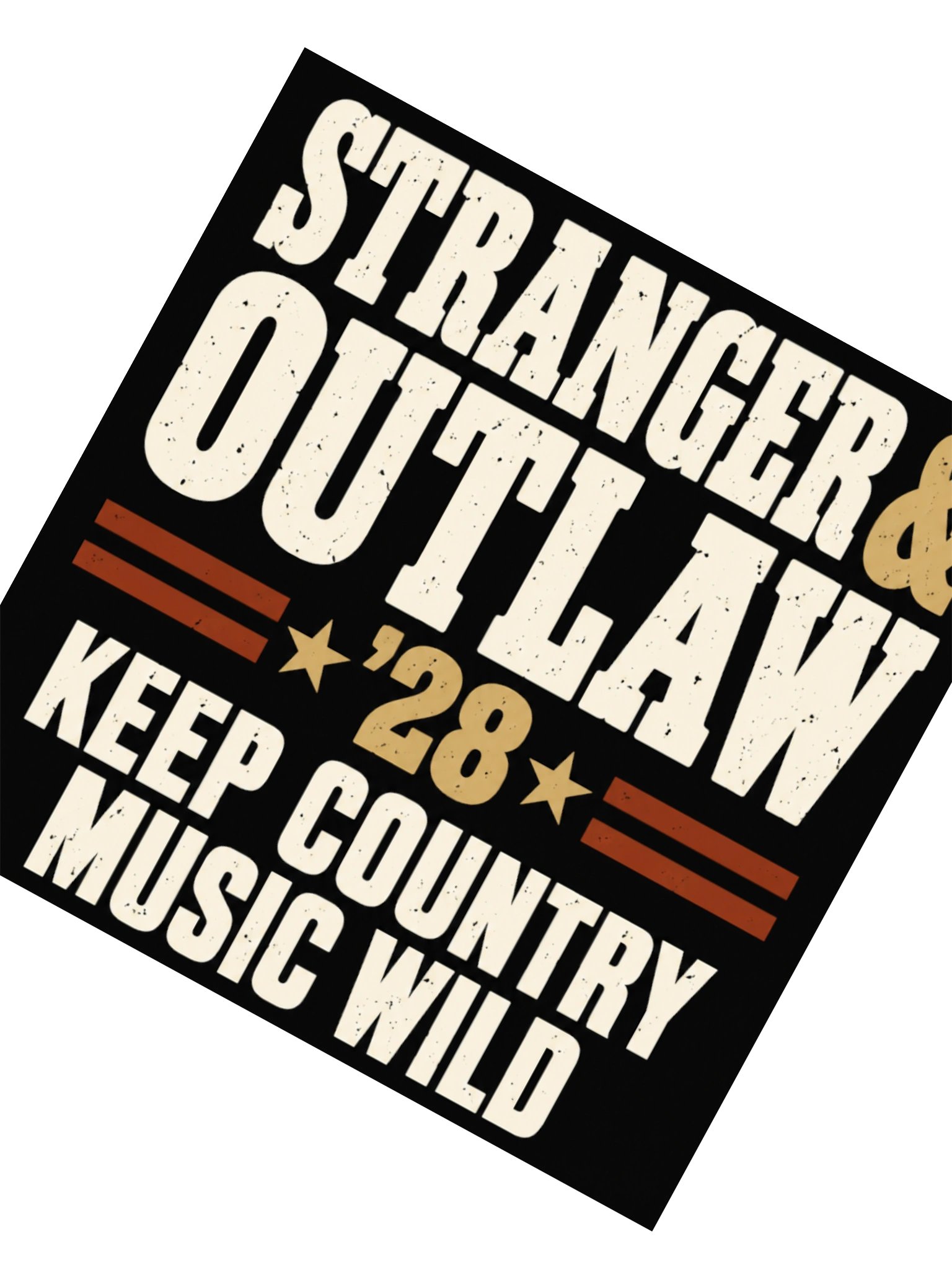 Stranger & Outlaw '28 Sticker — Drop 006 product image (2)