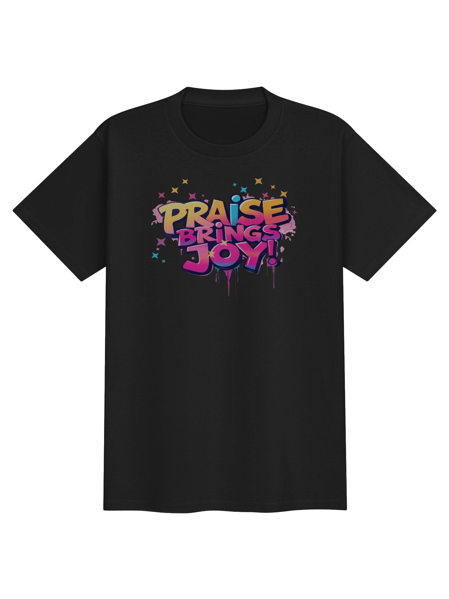 Praise Brings Joy Girls T-shirt product image (3)