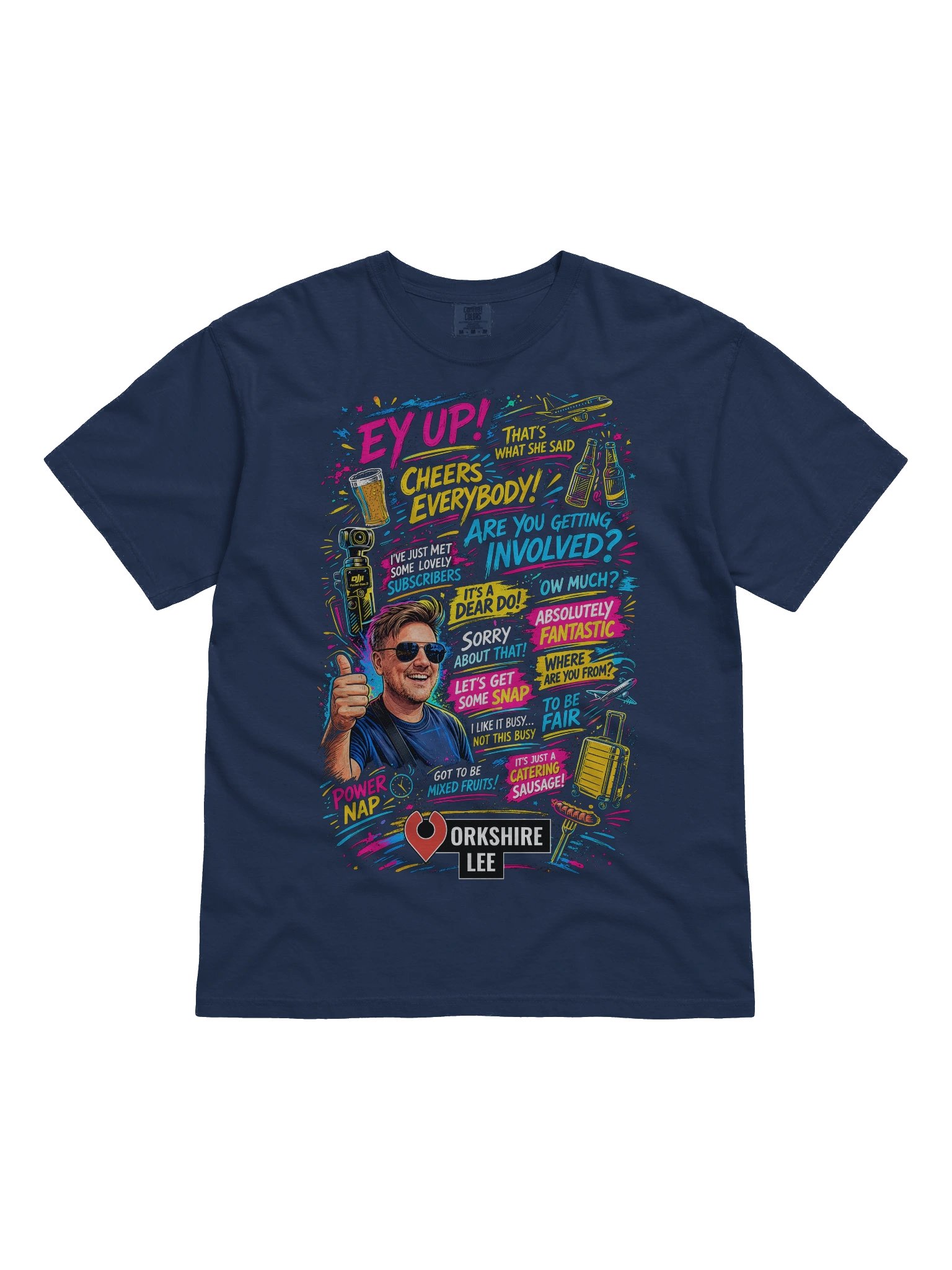 Yorkshire Lee Phrases T-Shirt product image (11)