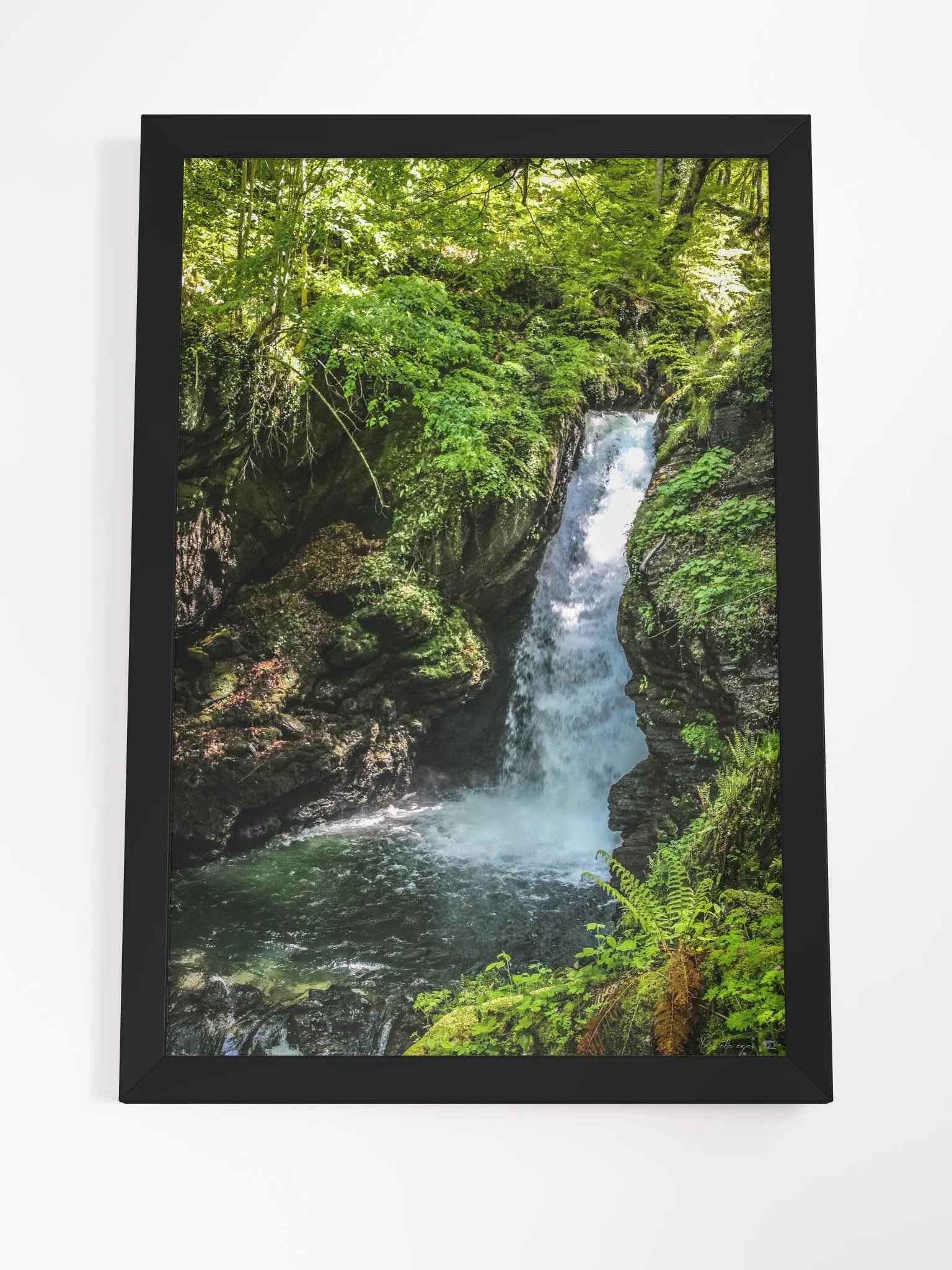 Print Fine Art - Little Ars Waterfall, Pyrenees, France product image (7)
