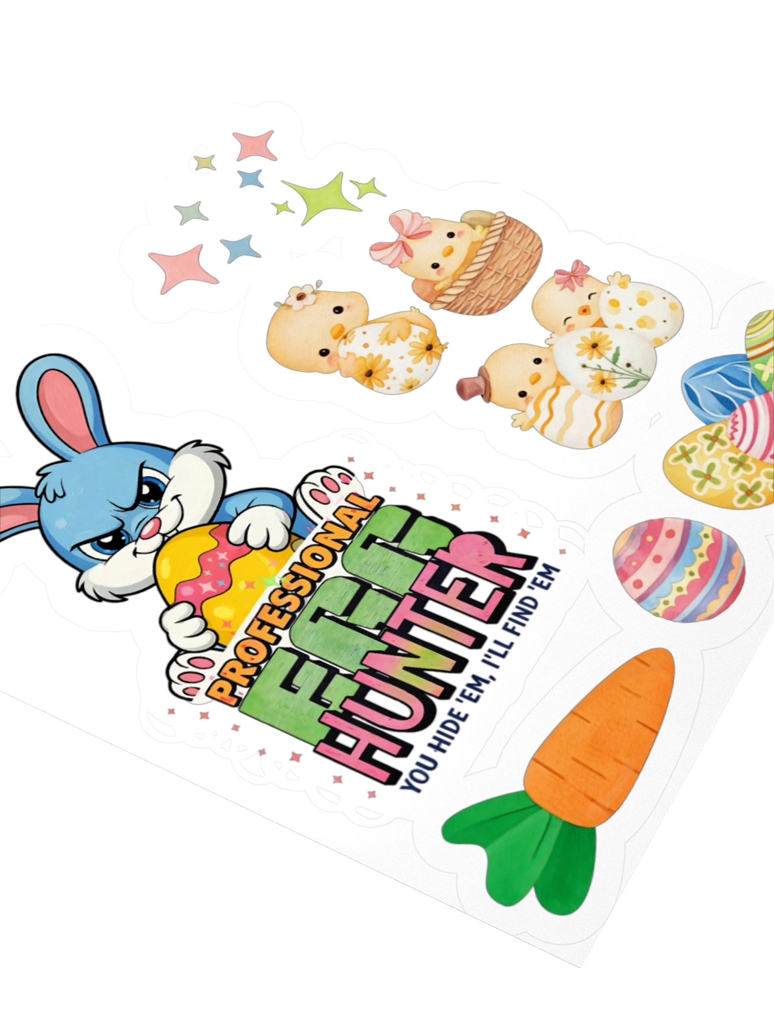 Easter Egg Hunter Sticker Sheet product image (3)