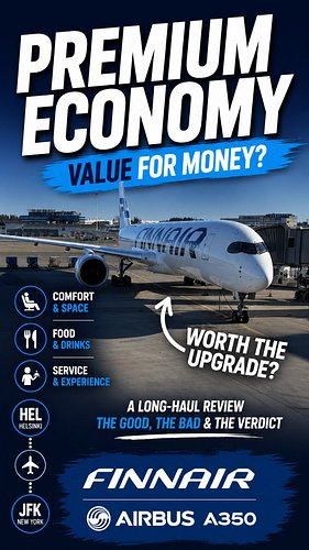 This week, I put @feelfinnair’s Premium Economy to the test on a long-haul flight, to see whether it really lives up to the “...
