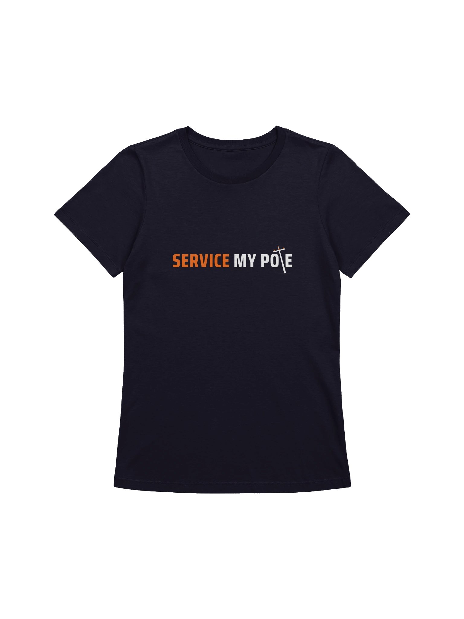One Reliable Pole Women's Relaxed Tee (Navy) product image (1)