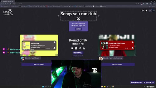 First time doing song battle with chat #twitch #livestream #clips #music #foryou
