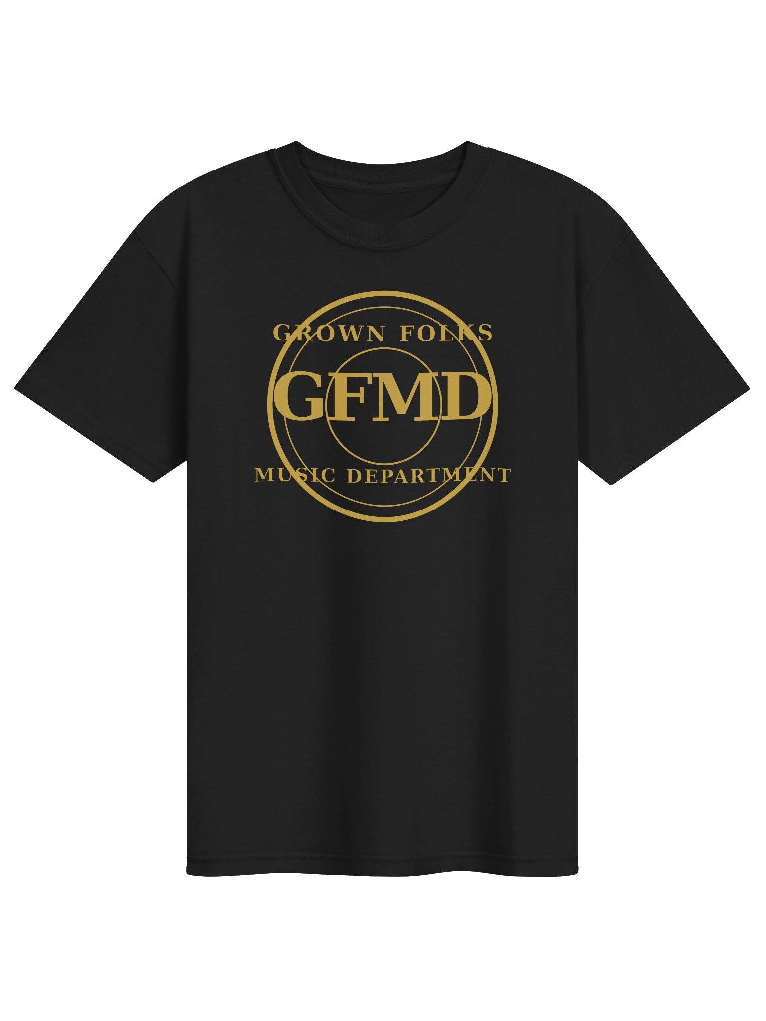 Grown Folks Music Department T-Shirt — Curated by DJ XTC product image (1)