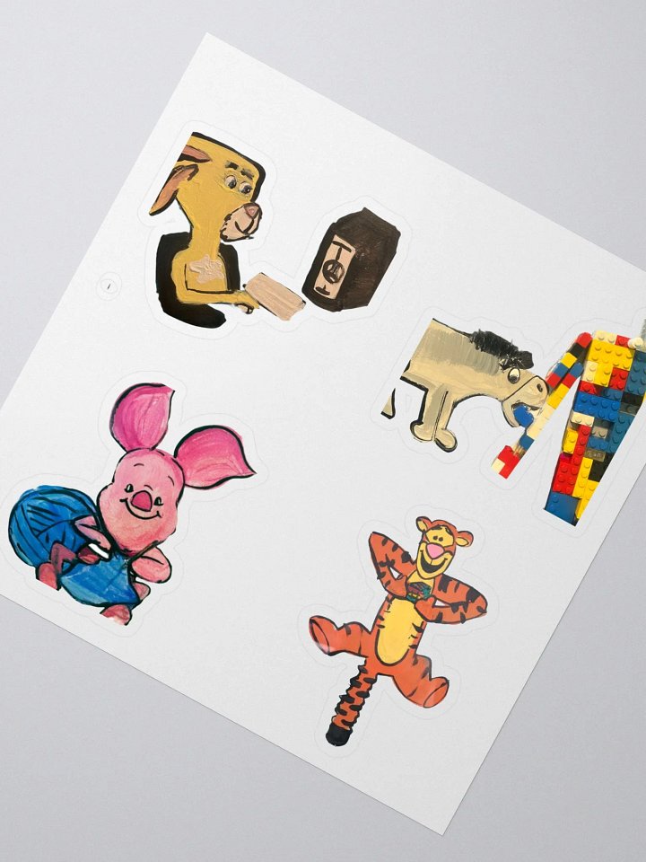 Zebra Acrylics Designs Sticker Set 1 product image (2)
