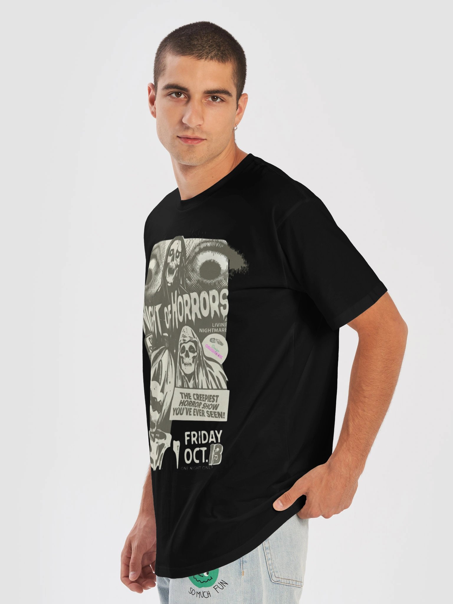 Obushook Night of Horrors Unisex Tee product image (13)