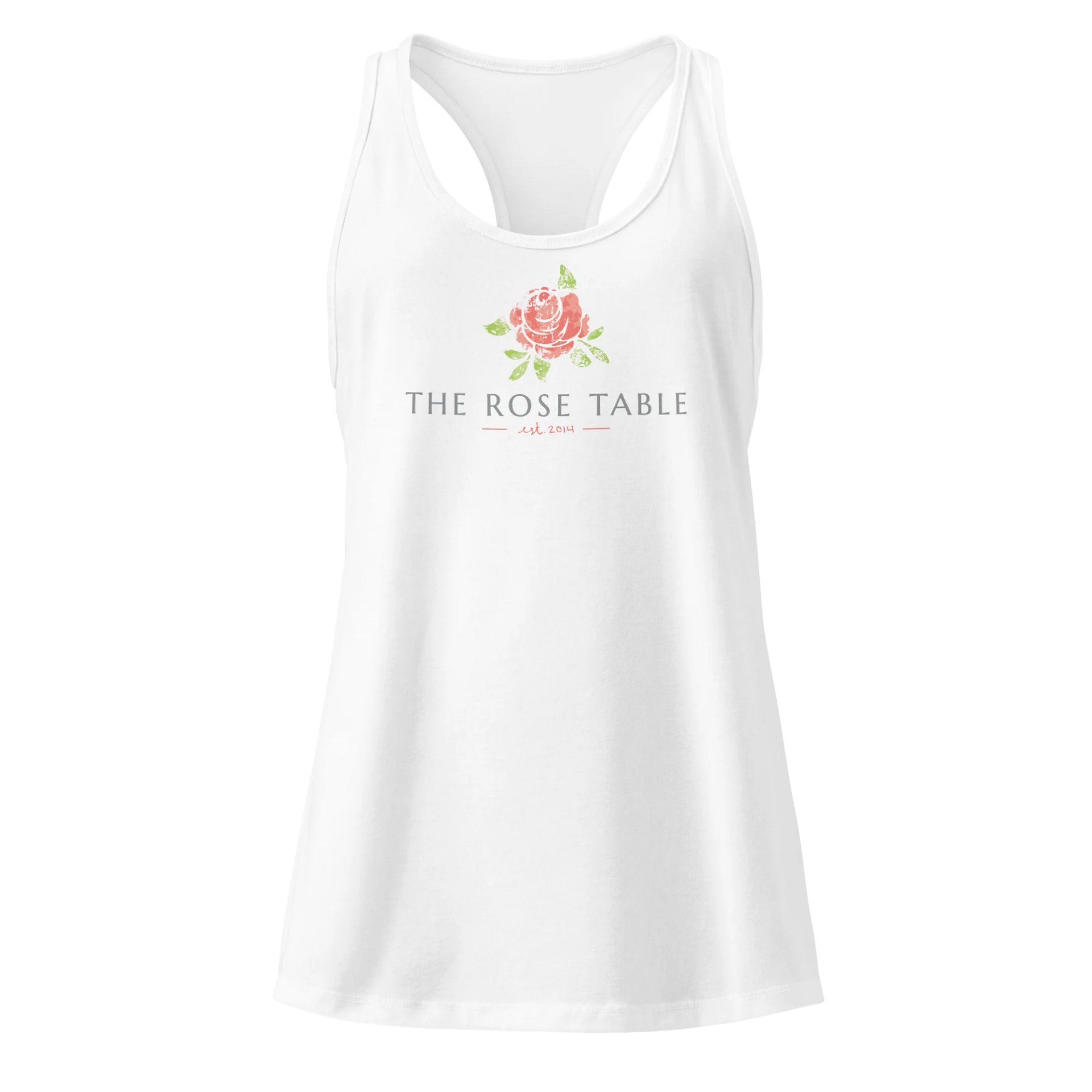 Rose Table Racerback Tank product image (5)