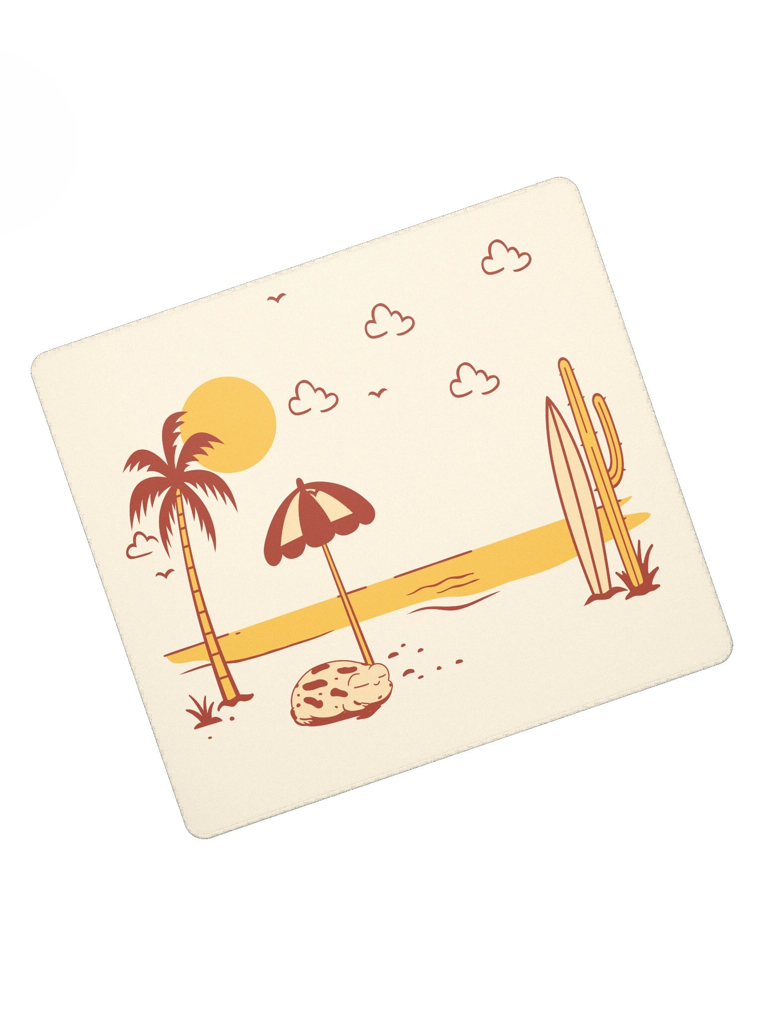 Sunset Beach Gaming Mouse Pad product image (5)