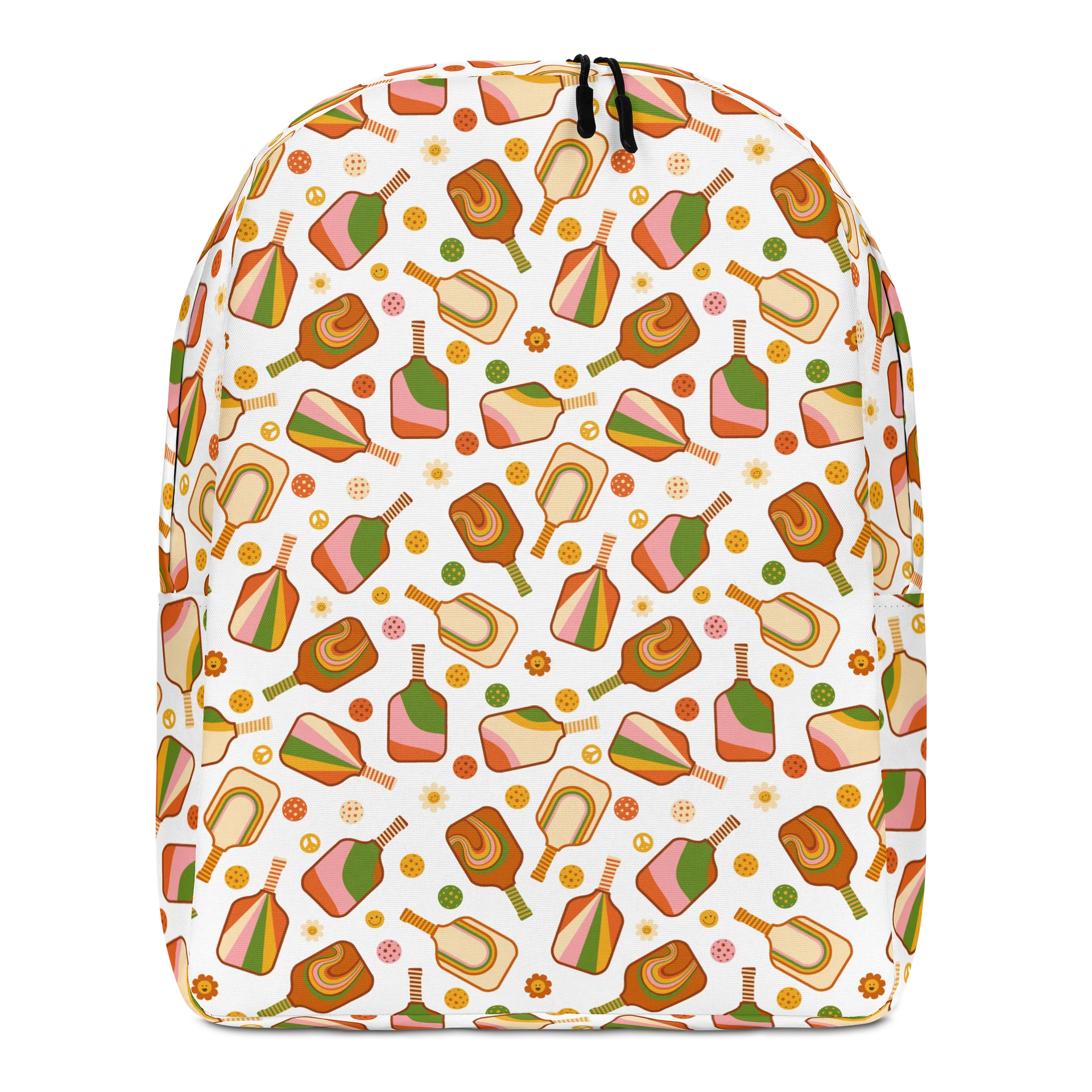 Groovy Retro Pickleball Backpack product image (1)