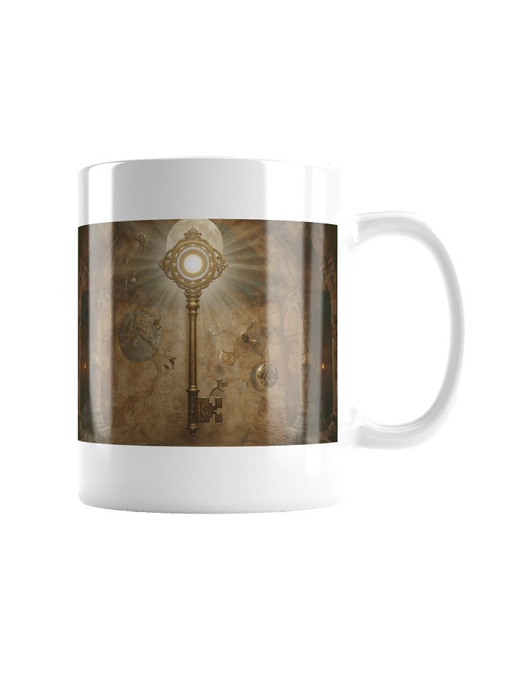 The Gatekeeper’s Key – Eternal Archive | Ceramic Mug product image (2)