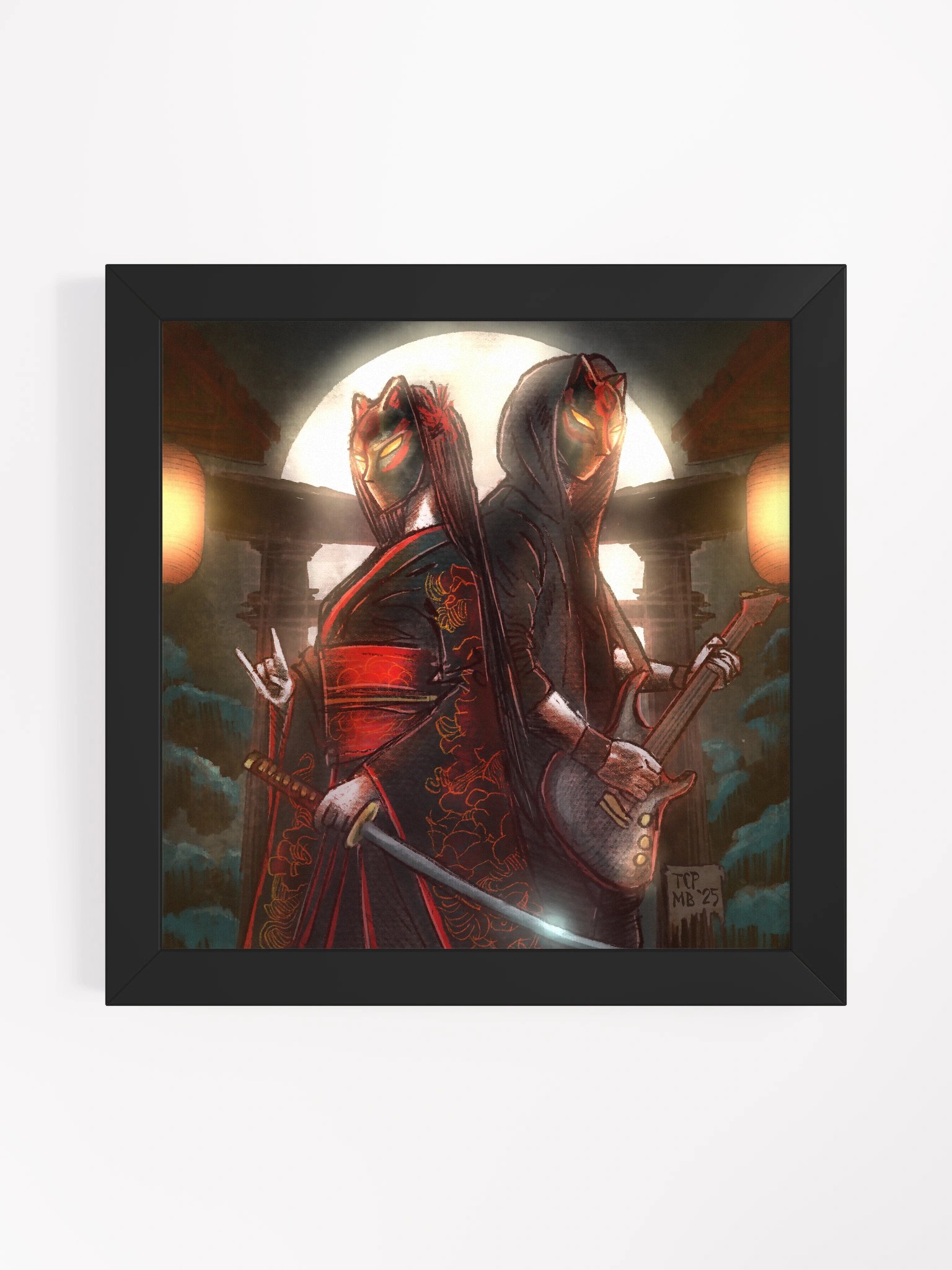 Lil P, Big B Framed Poster product image (1)