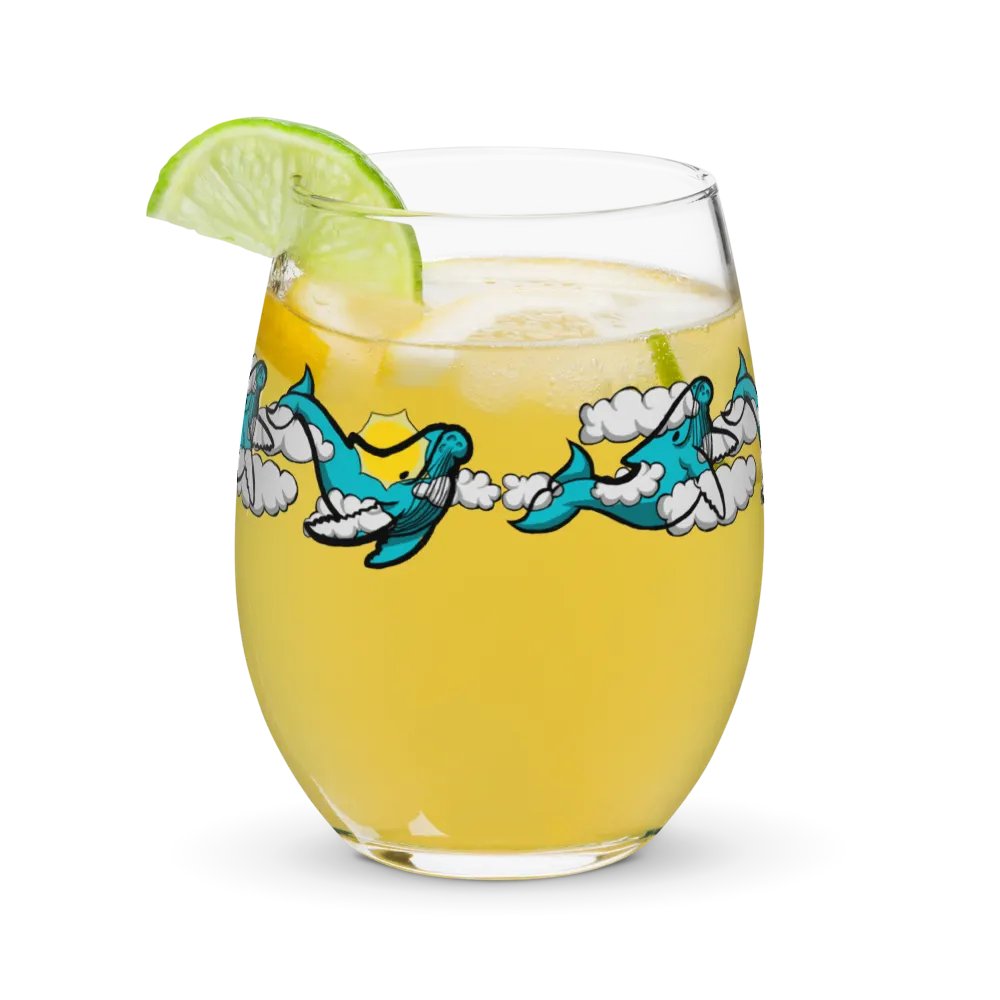 sky humpback whale stemless wine glass product image (10)