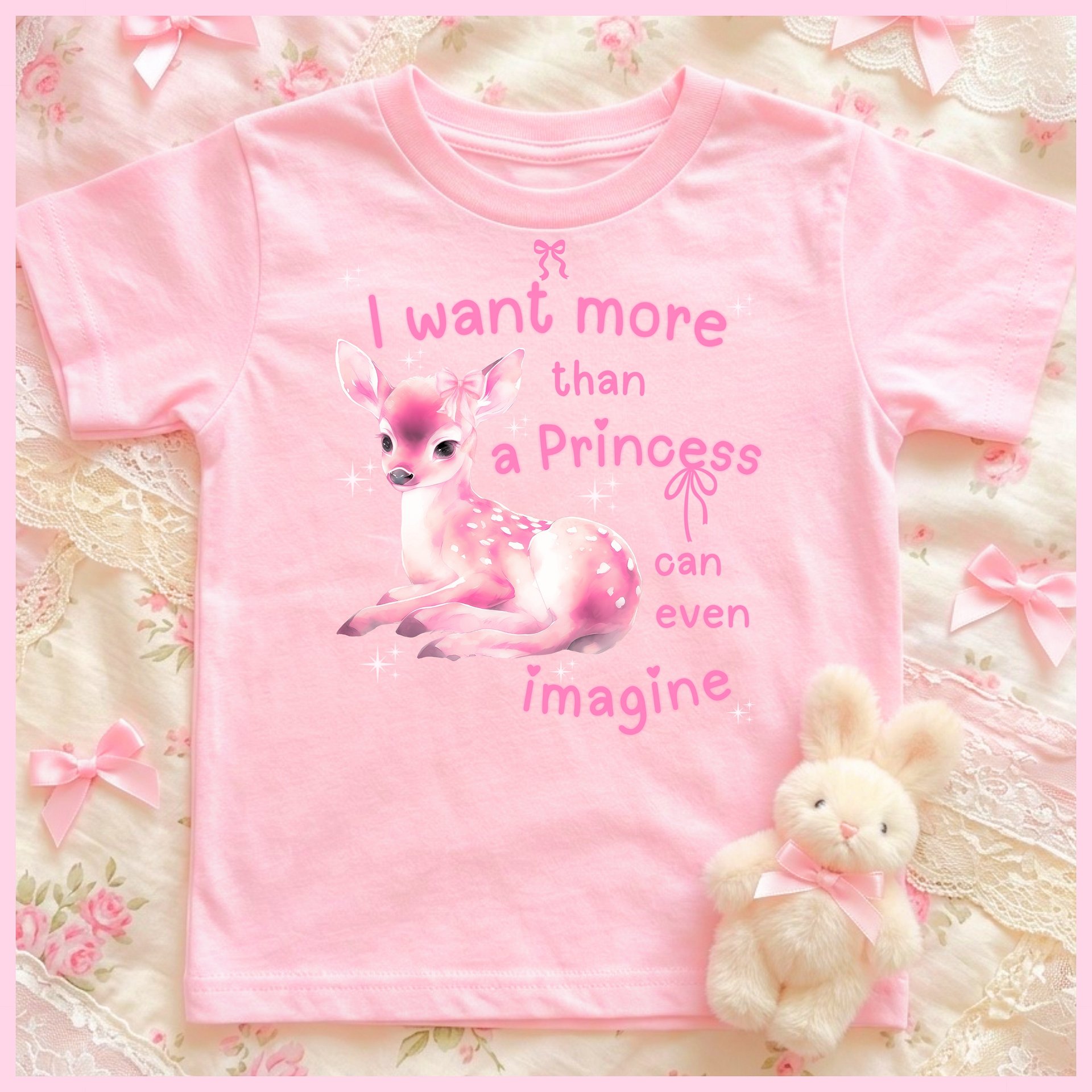 I Want More Than a Princess Can Even Imagine Tee product image (1)