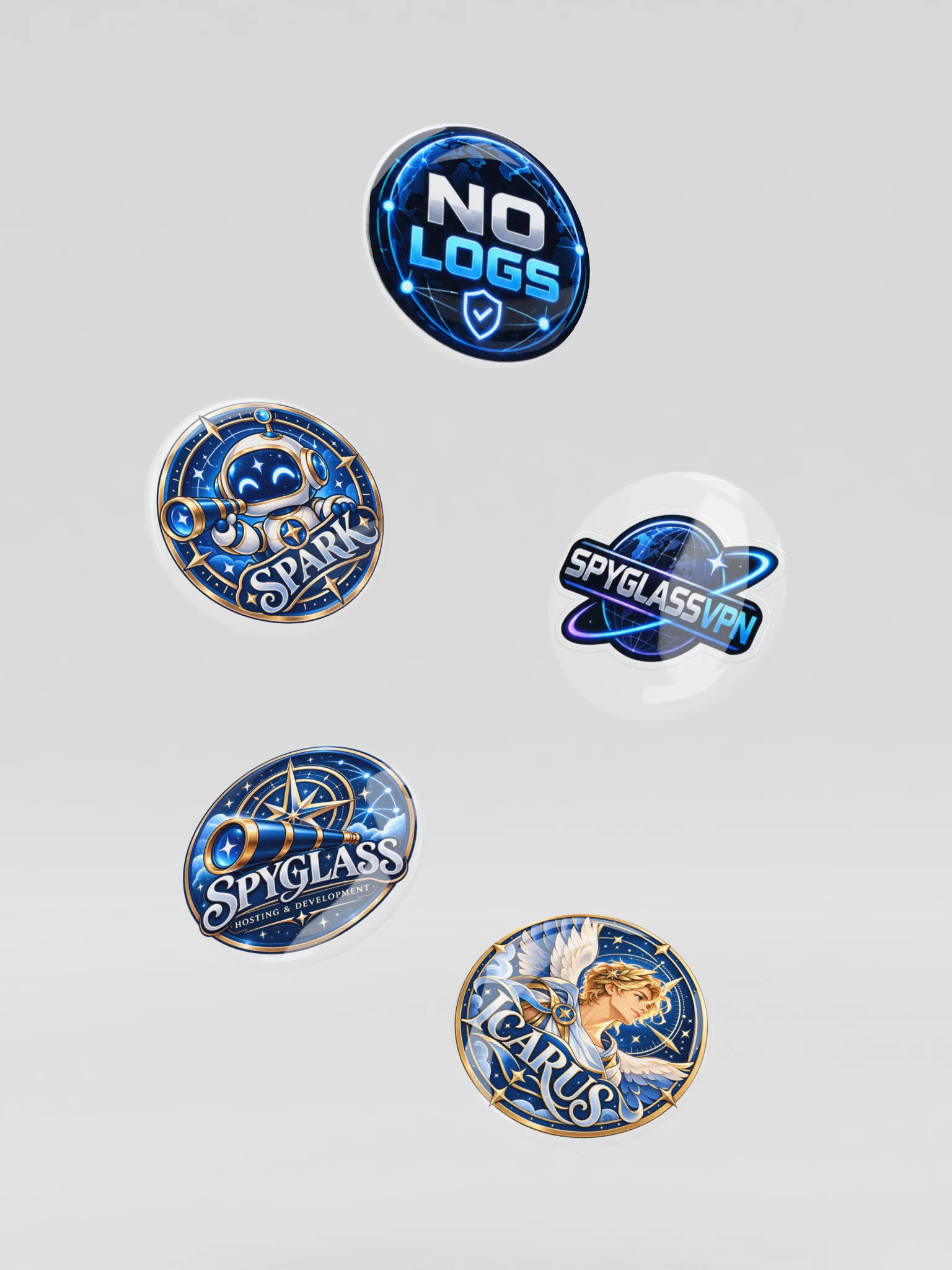 SpyglassVPN pins product image (6)