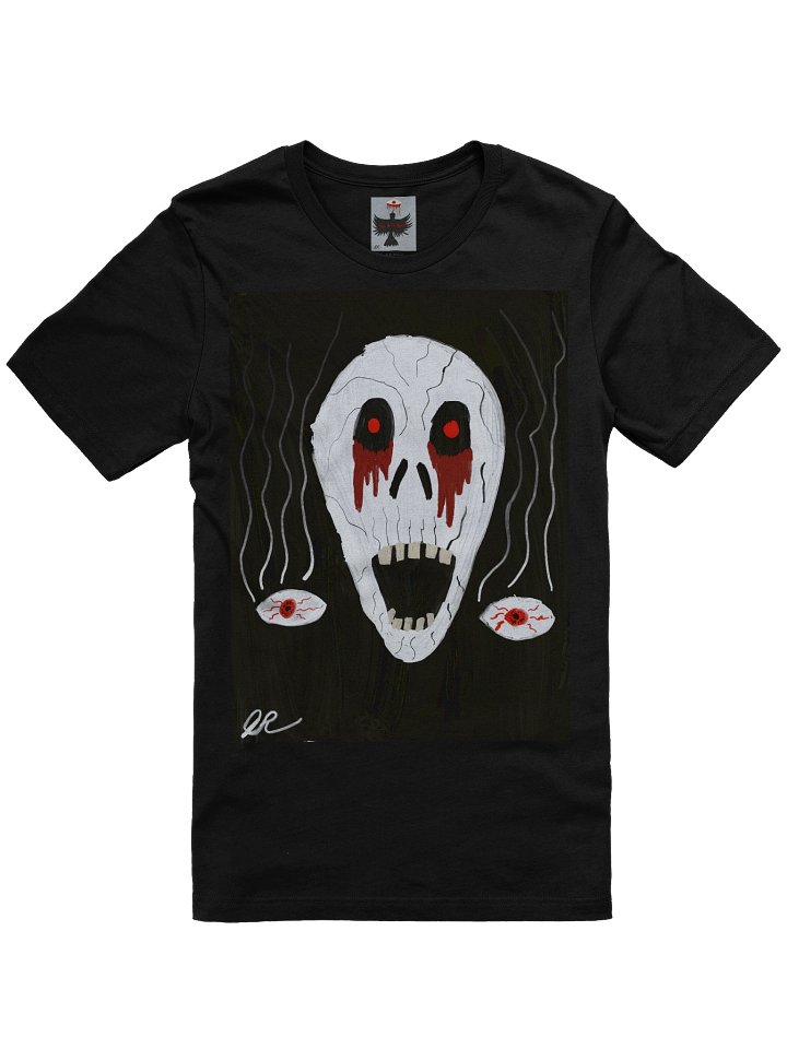 Blood-Eyed Skull Graphic Tee — Bella+Canvas Supersoft product image (1)