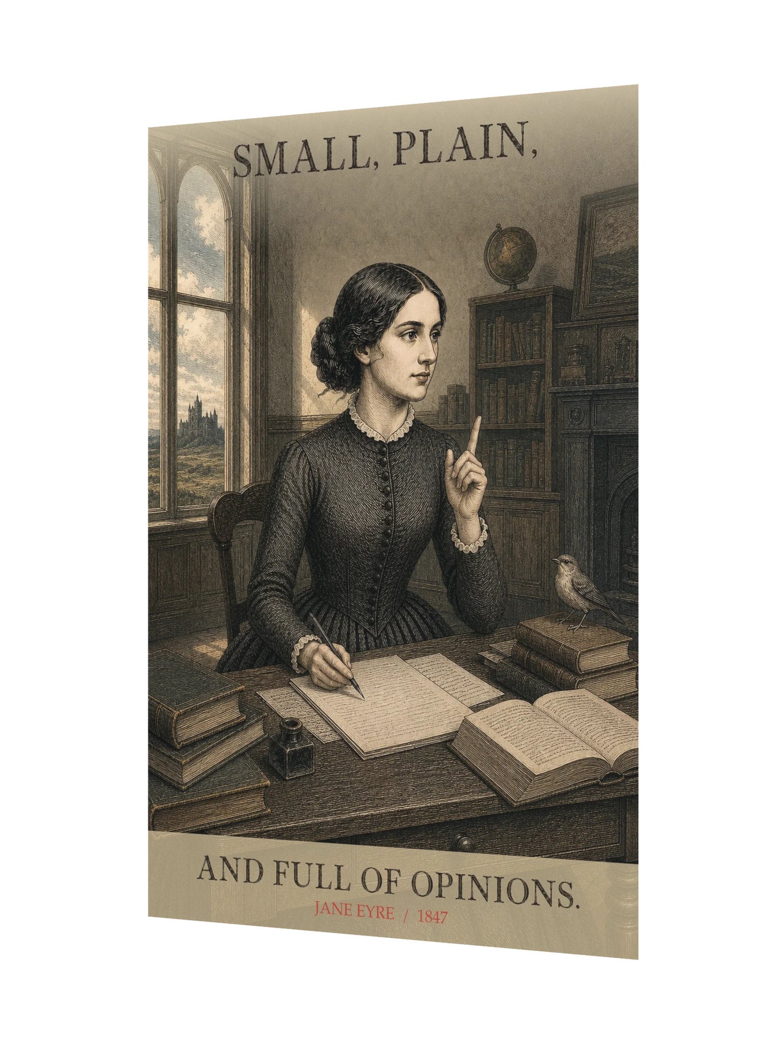 Full Of Opinions -- Jane Eyre Art Print product image (11)