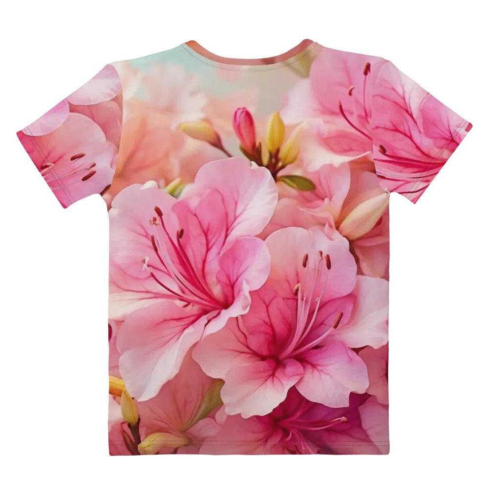 Azalea Allure: Floral Elegance Tees product image (4)