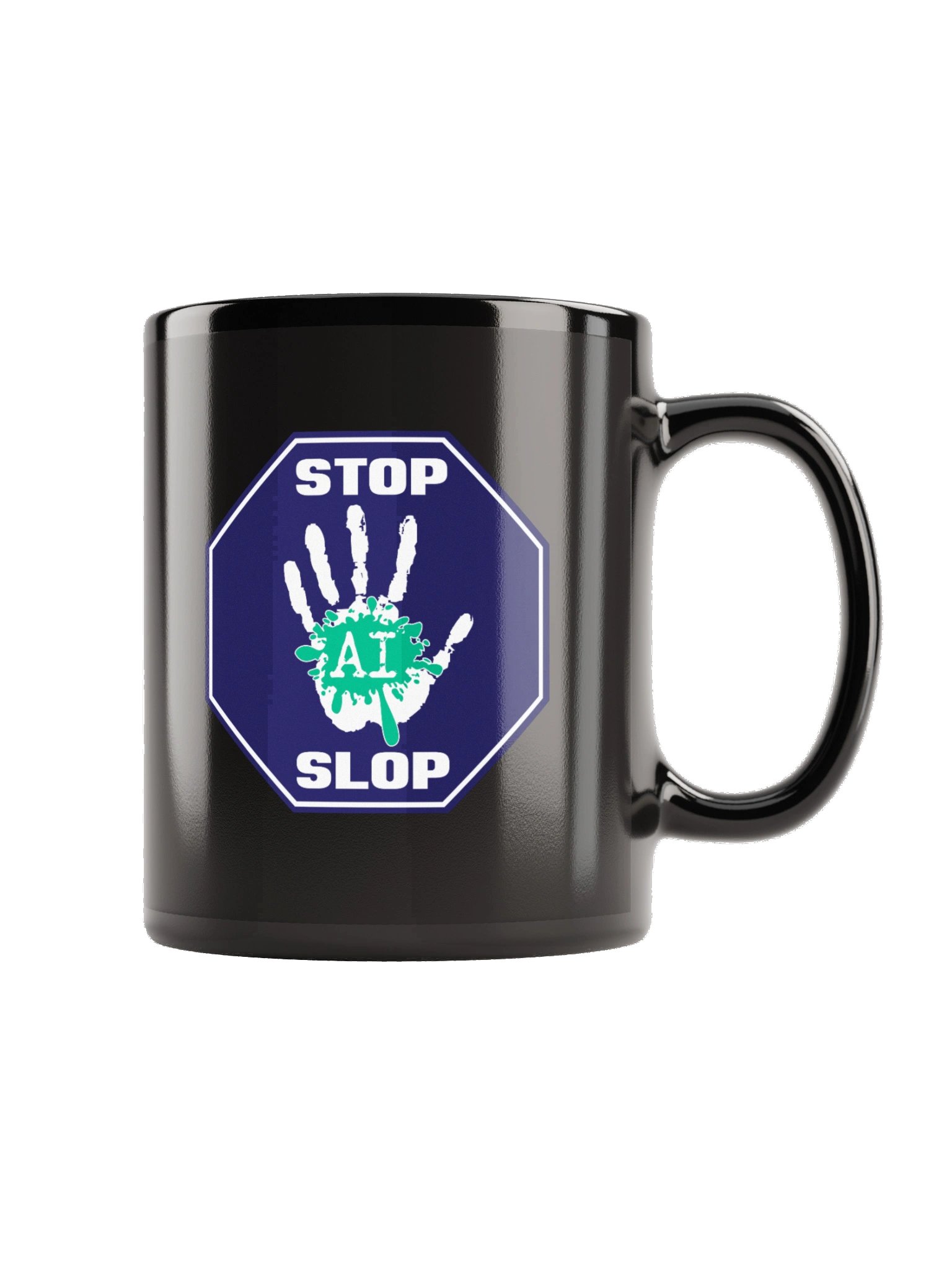 Anti-Data Center / Pro-Human Artist Coffee Mug product image (6)